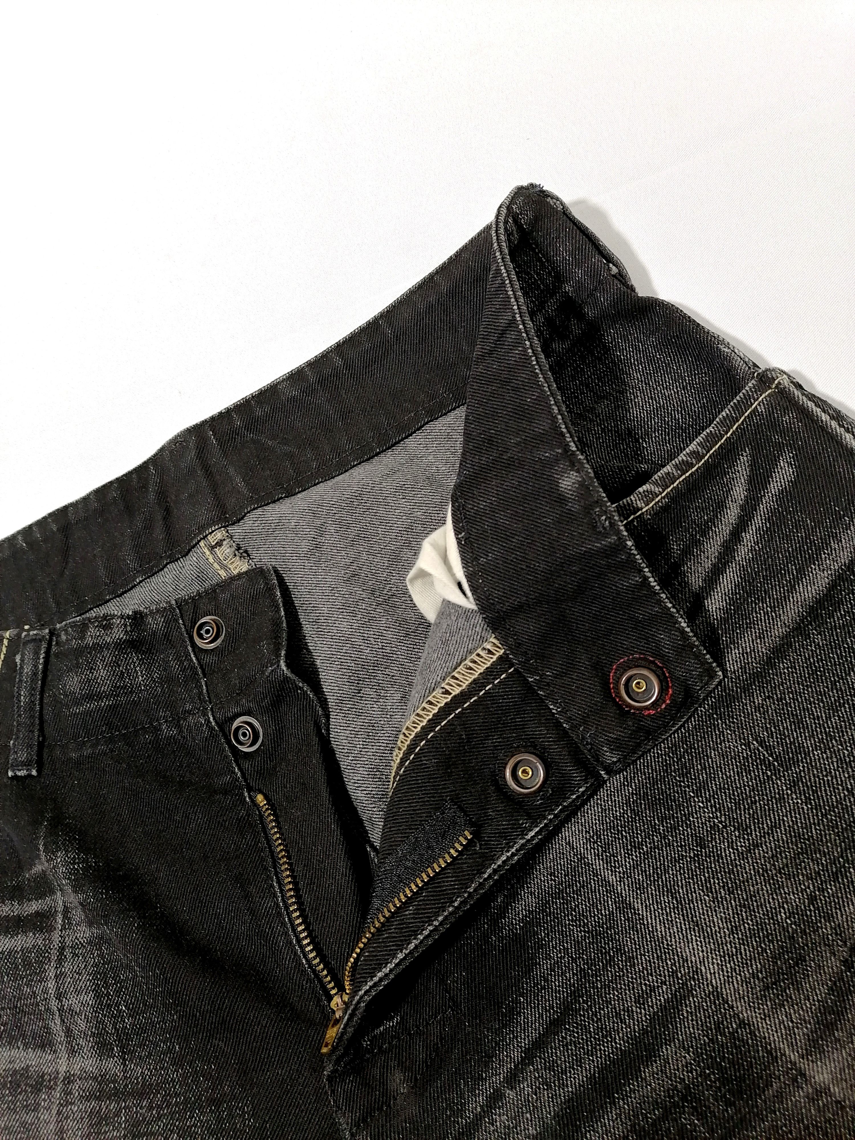 Japanese Brand × Levi's 7701-21 Levi's Strauss Black Denim Jeans Size US 33 - 2 Thumbnail