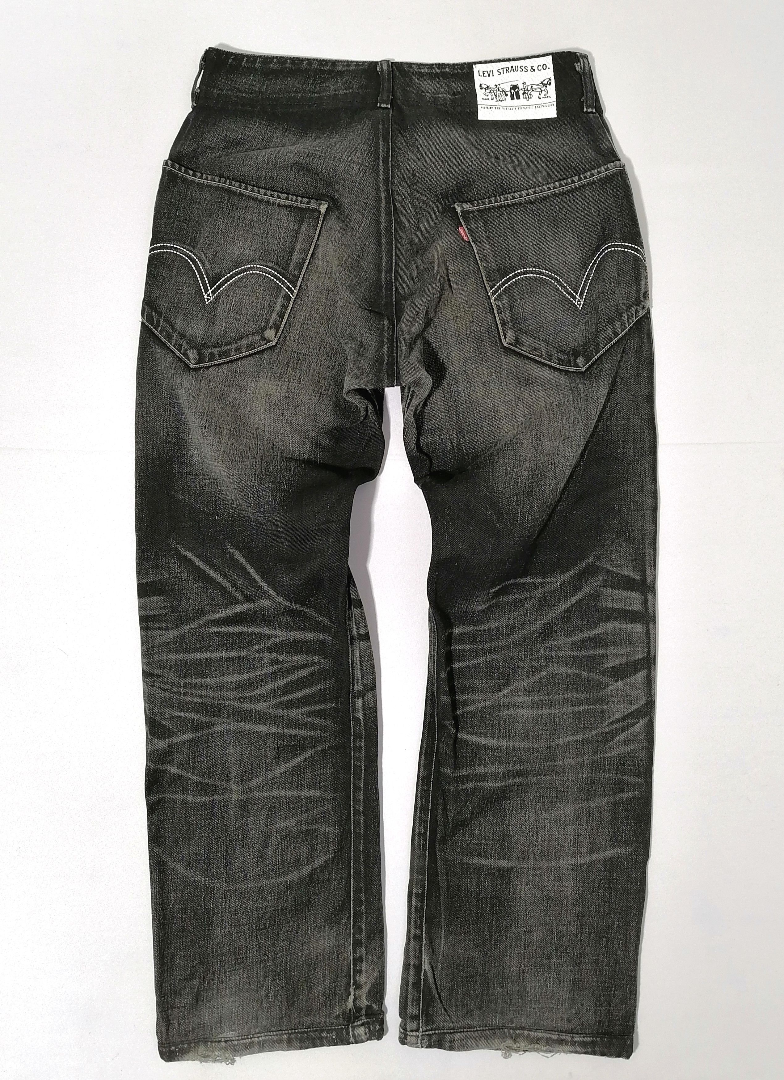 Japanese Brand × Levi's 7701-21 Levi's Strauss Black Denim Jeans Size US 33 - 3 Thumbnail