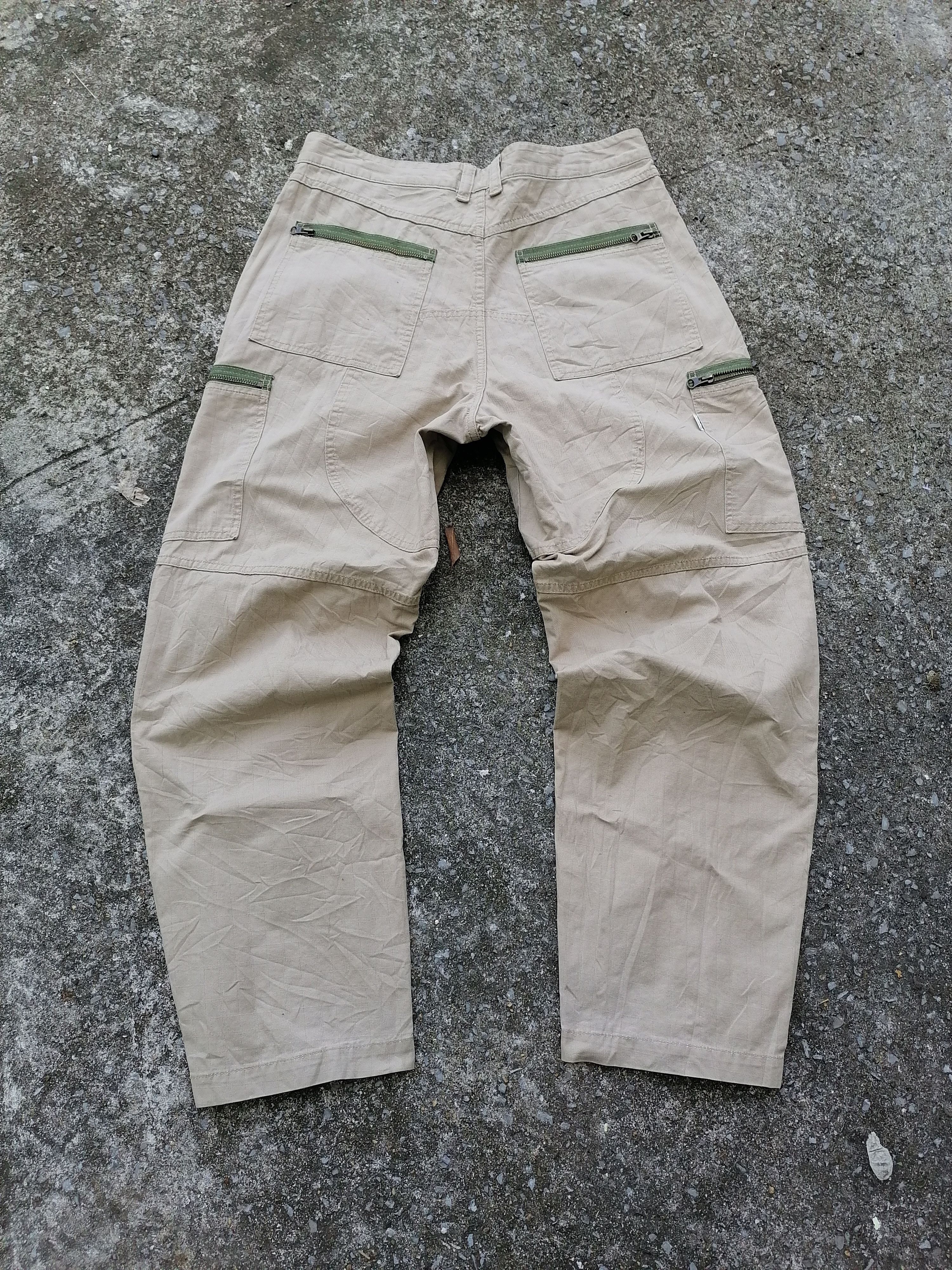 Japanese Brand Scanner Nice Zipper Design Pants Size US 34 / EU 50 - 2 Thumbnail