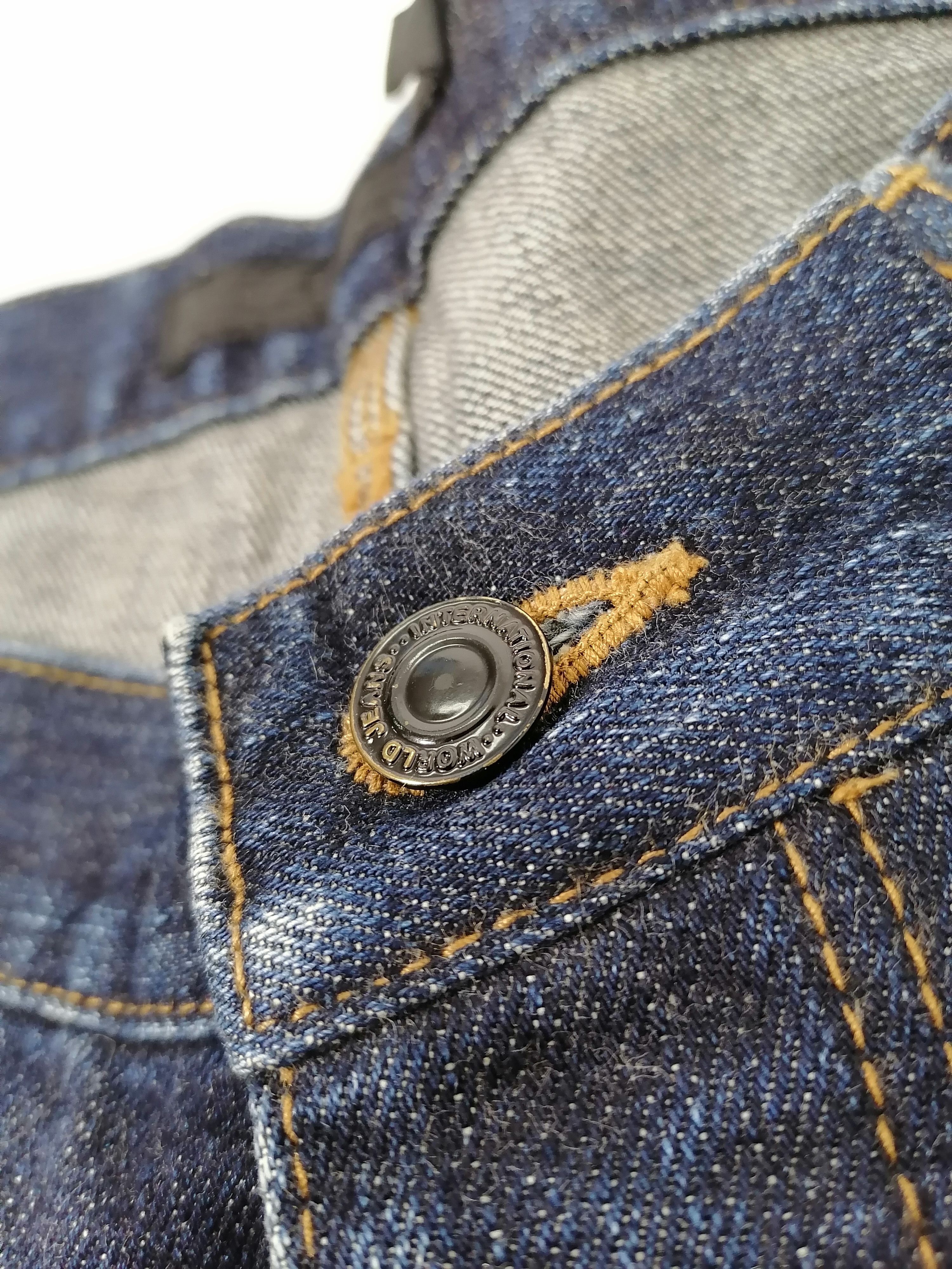 Japanese Brand Power Bom Denim Jeans Size US 33 - 3 Thumbnail
