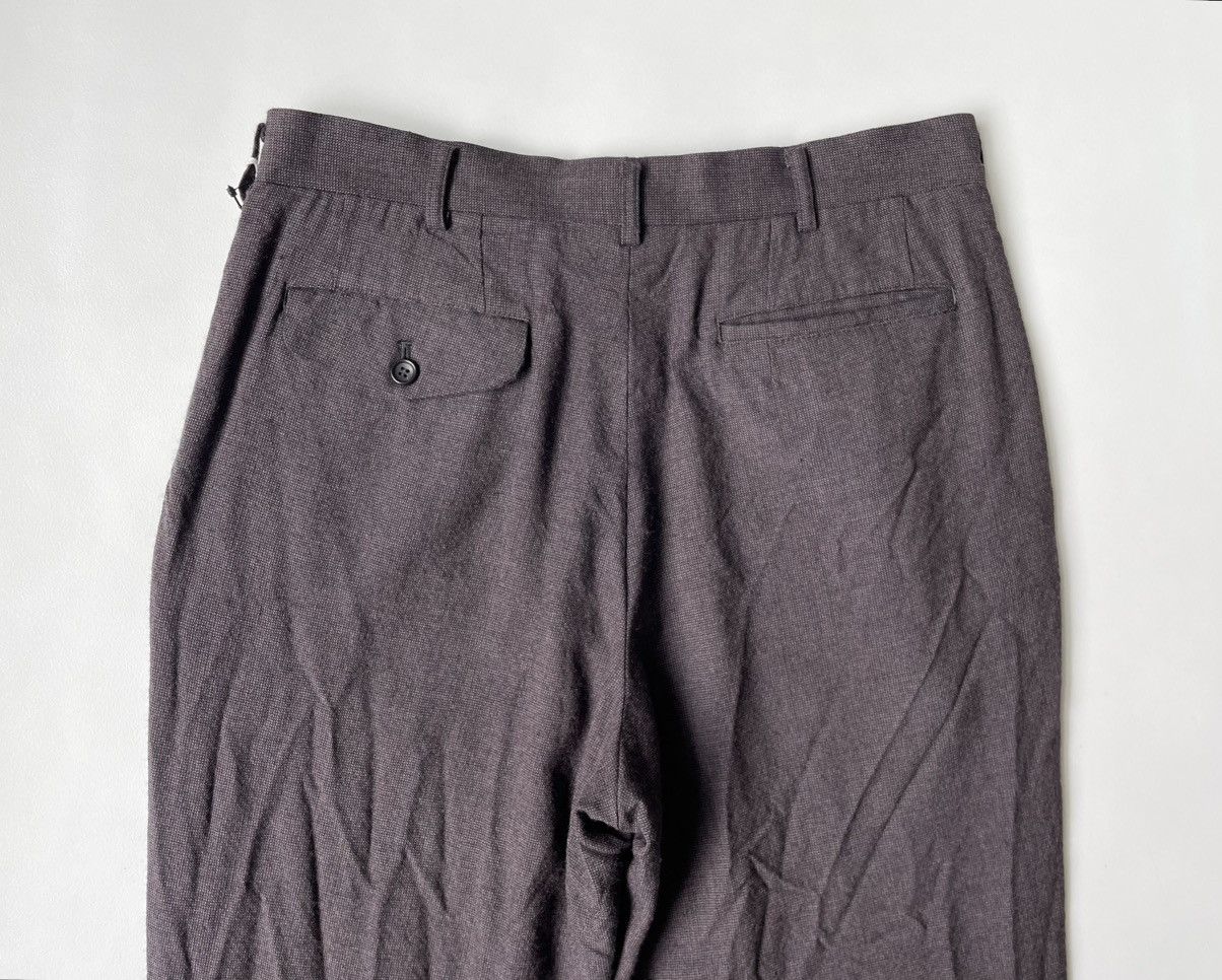 Comme des Garcons Homme A/W 11 Micro Check Wool Trousers Size US 32 / EU 48 - 12 Thumbnail