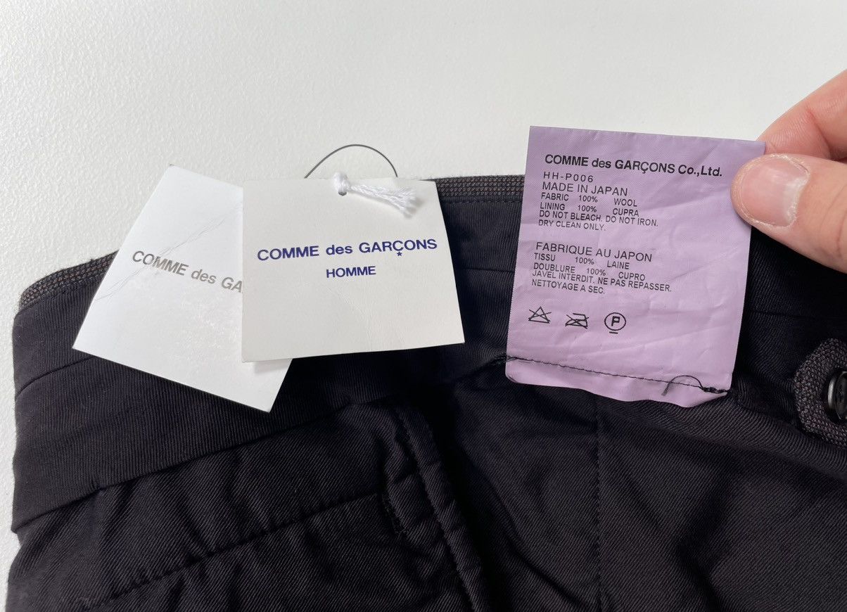 Comme des Garcons Homme A/W 11 Micro Check Wool Trousers Size US 32 / EU 48 - 4 Thumbnail