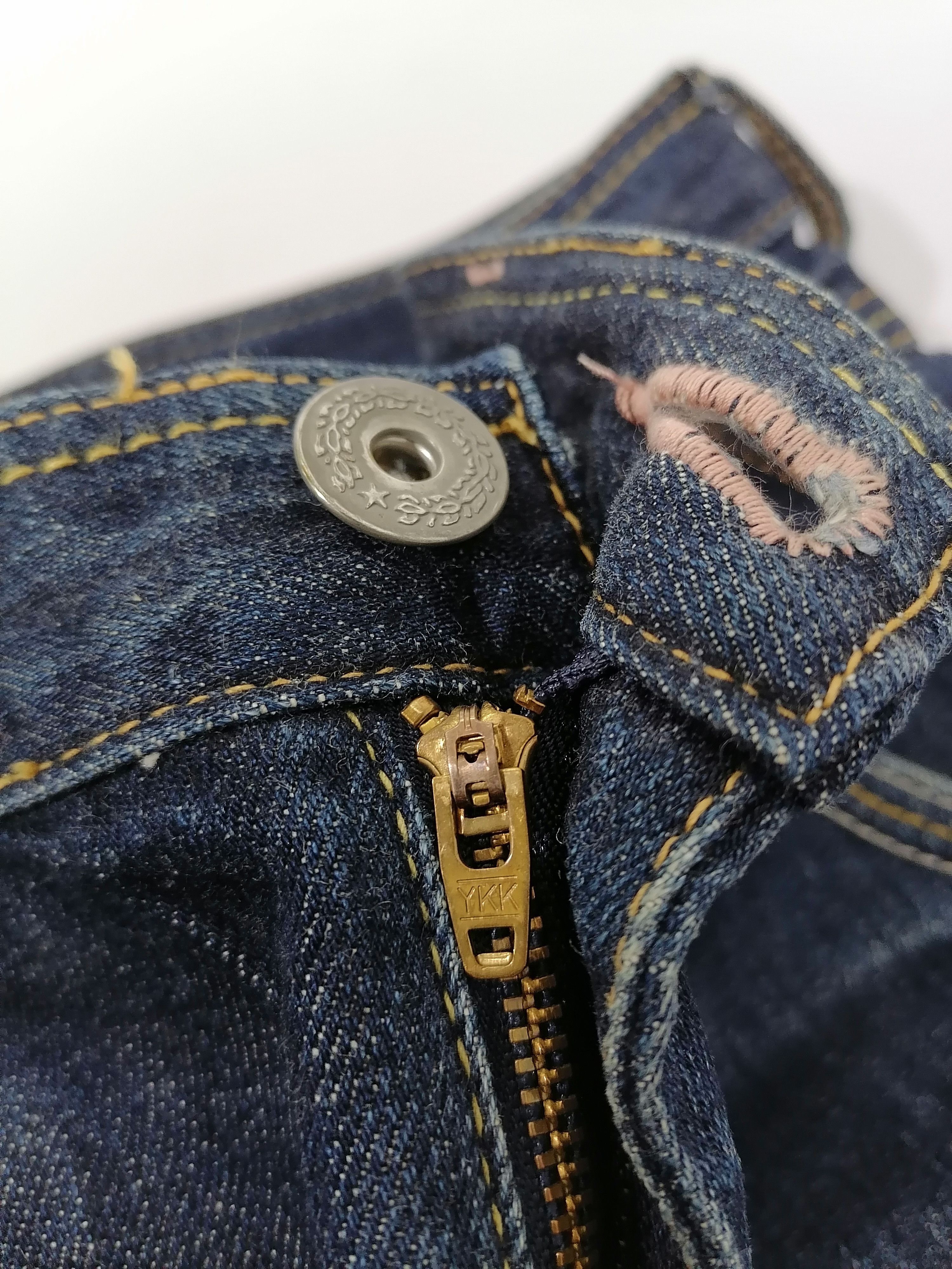 Japanese Brand Nice Design Denim Jeans Size US 31 - 4 Thumbnail