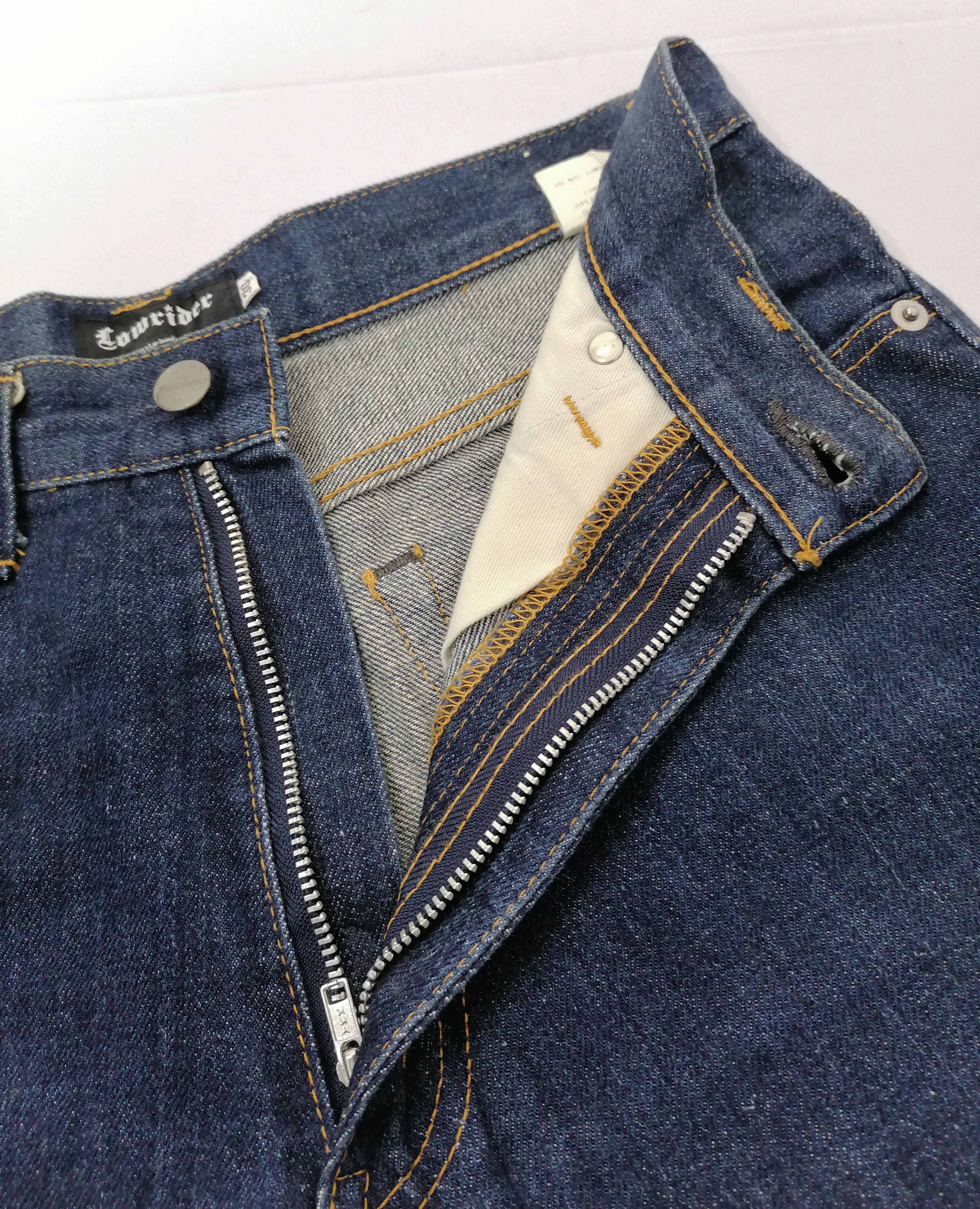 Japanese Brand Low Rider Selvedge Denim Jeans Size US 28 / EU 44 - 5 Thumbnail