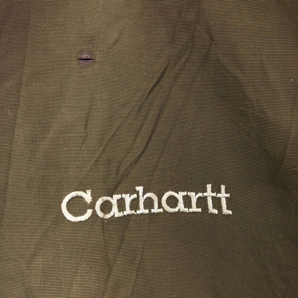 Carhartt VINTAGE 1990’S CARHARTT CHORE DETROIT BUTTON COAT JACKET Size US L / EU 52-54 / 3 - 4 Thumbnail