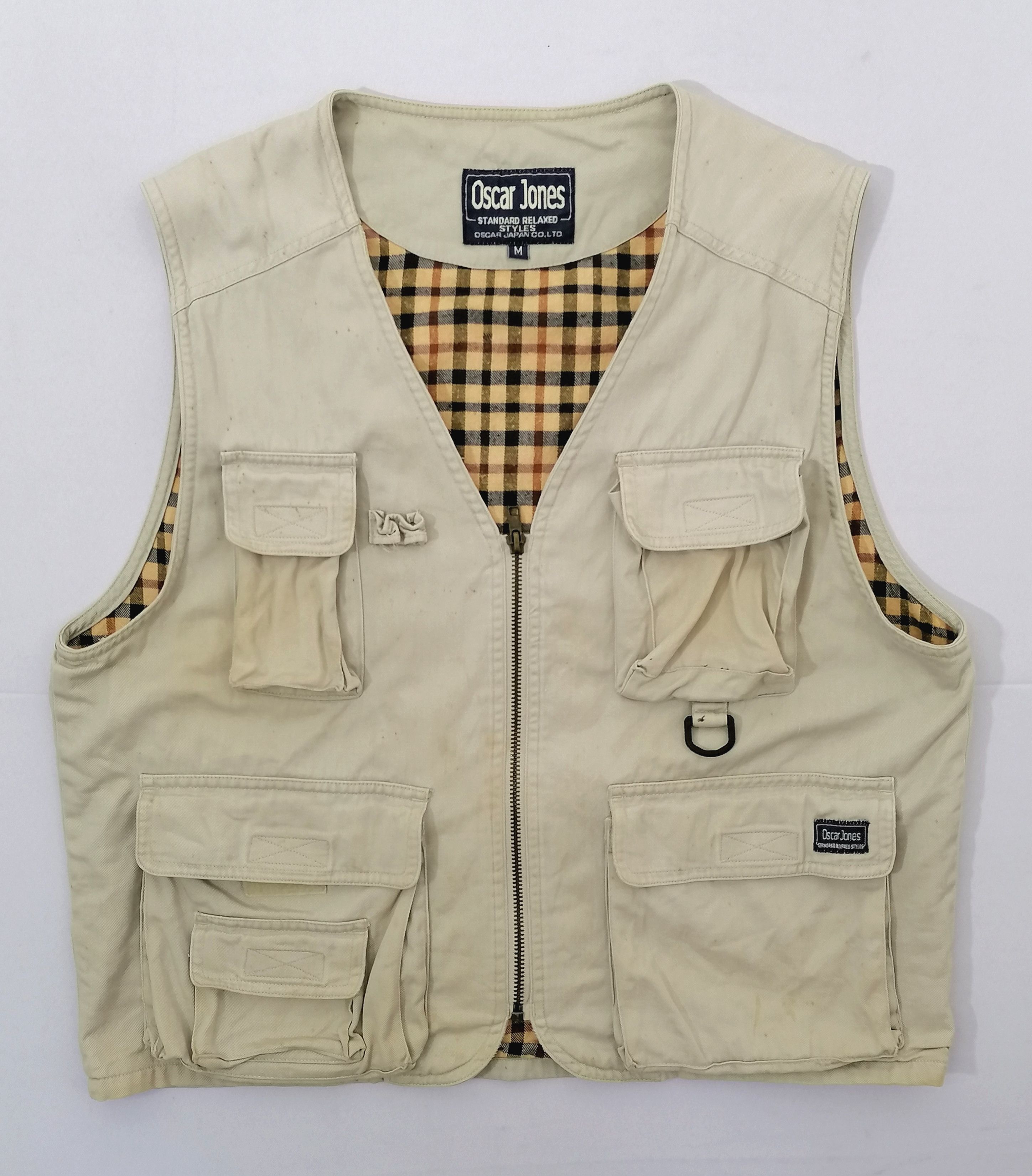 Japanese Brand × Vintage Oscar Jones Multi Pockets Vest Size US L / EU 52-54 / 3 - 1 Thumbnail