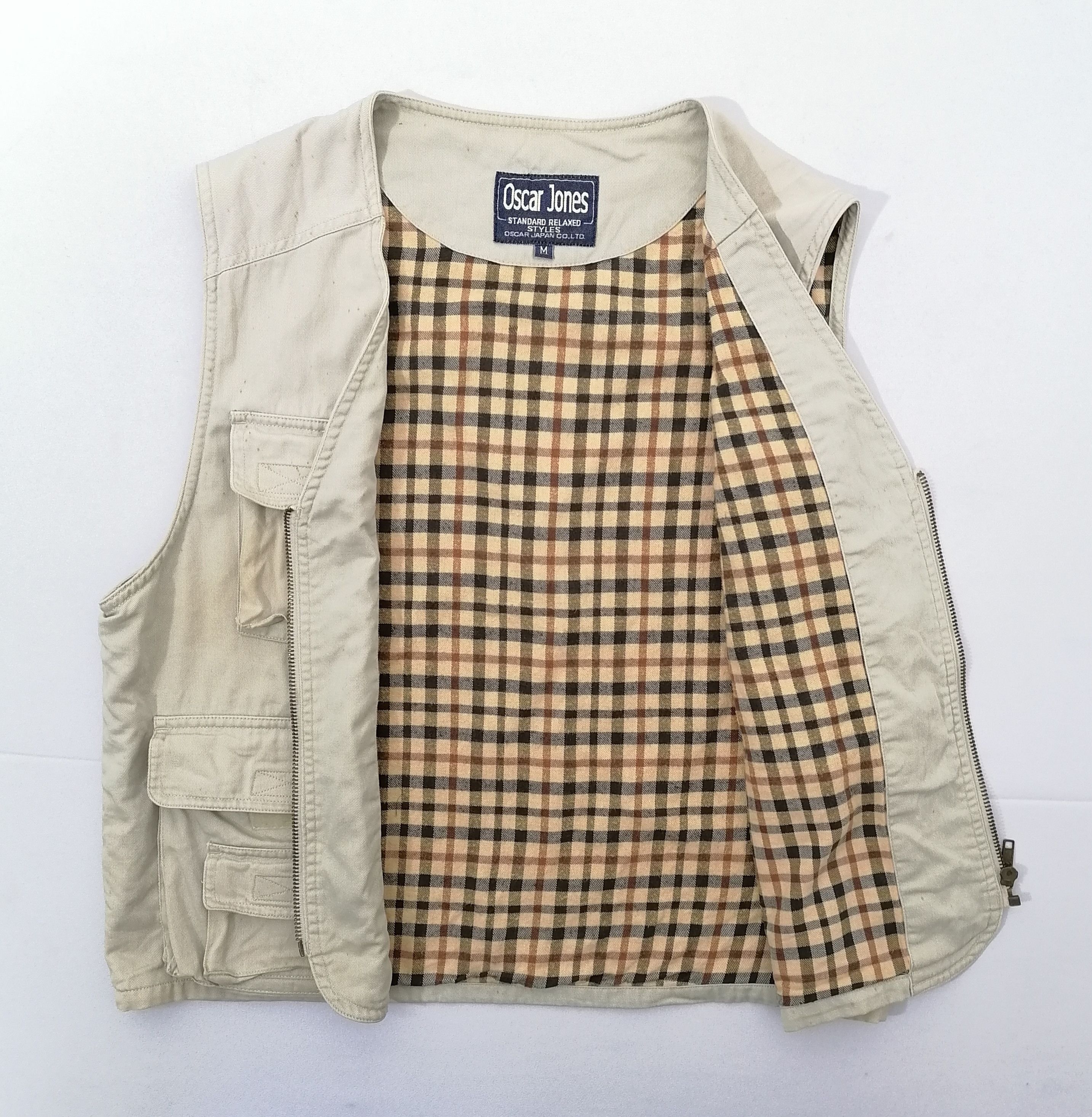 Japanese Brand × Vintage Oscar Jones Multi Pockets Vest Size US L / EU 52-54 / 3 - 3 Thumbnail