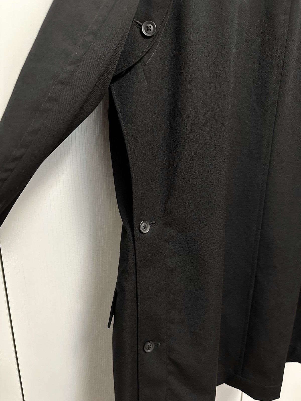Yohji Yamamoto Yohji Yamamoto Pour Homme 21ss eye buttons jacket Size 48S - 5 Thumbnail