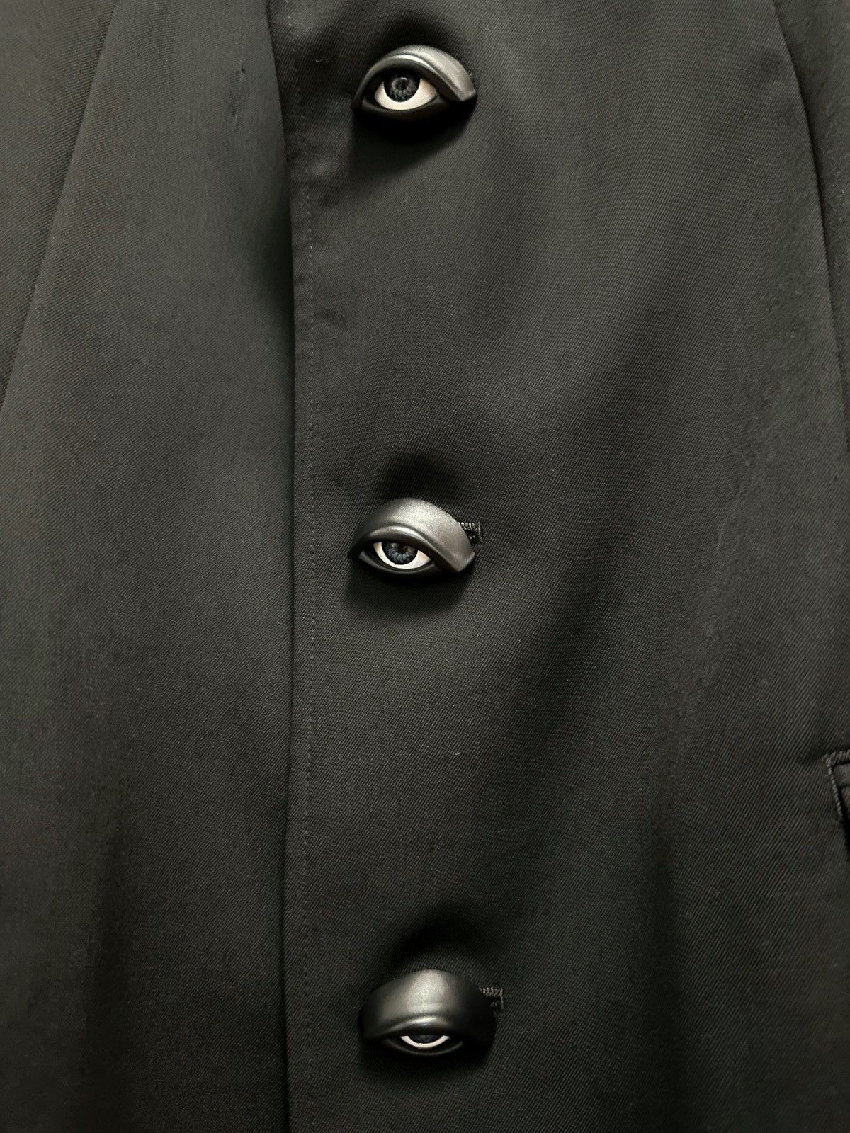 Yohji Yamamoto Yohji Yamamoto Pour Homme 21ss eye buttons jacket Size 48S - 3 Thumbnail