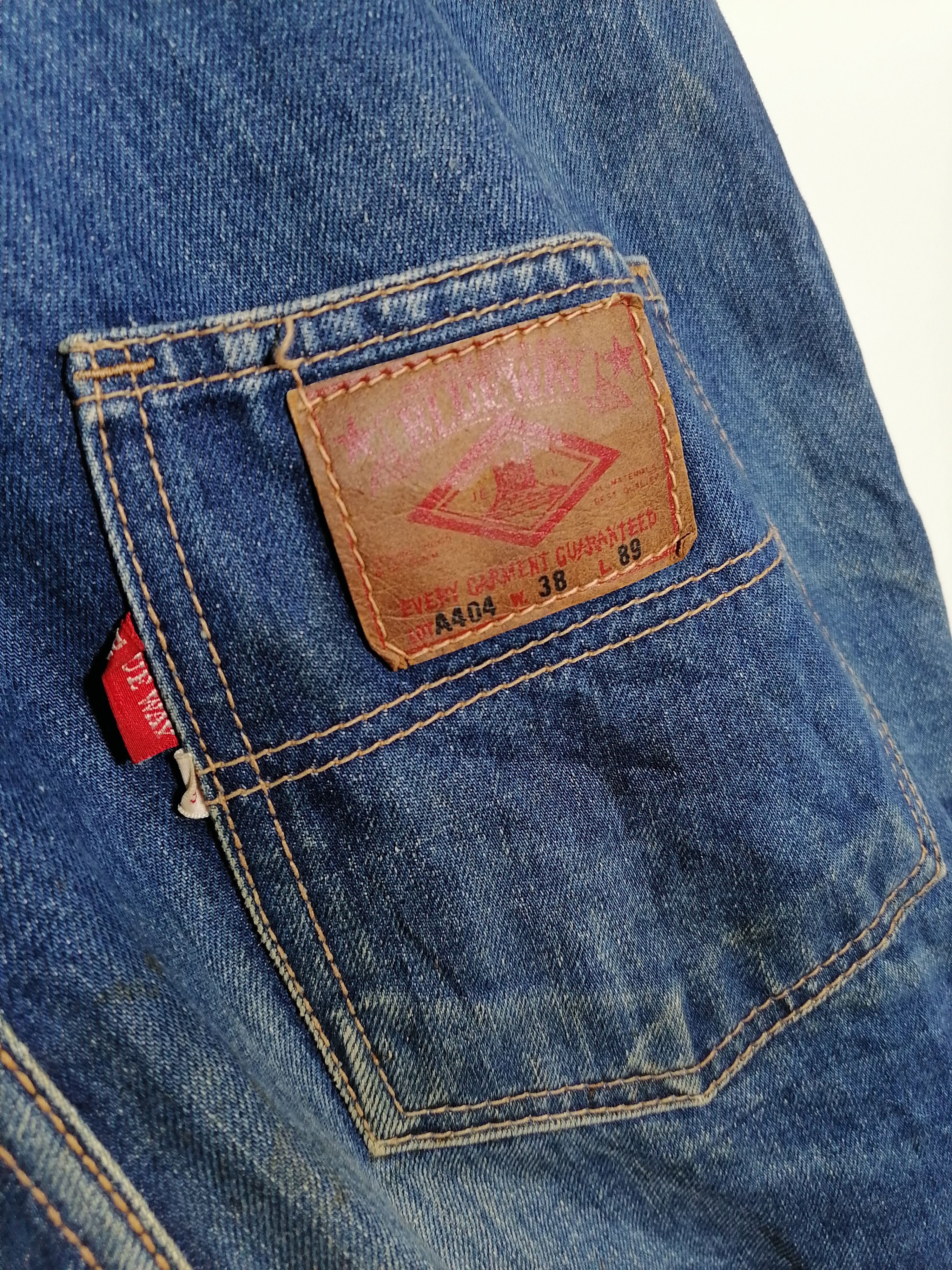 Japanese Brand Blueway Denim Jumpsuit Jeans Size US 38 / EU 54 - 4 Thumbnail