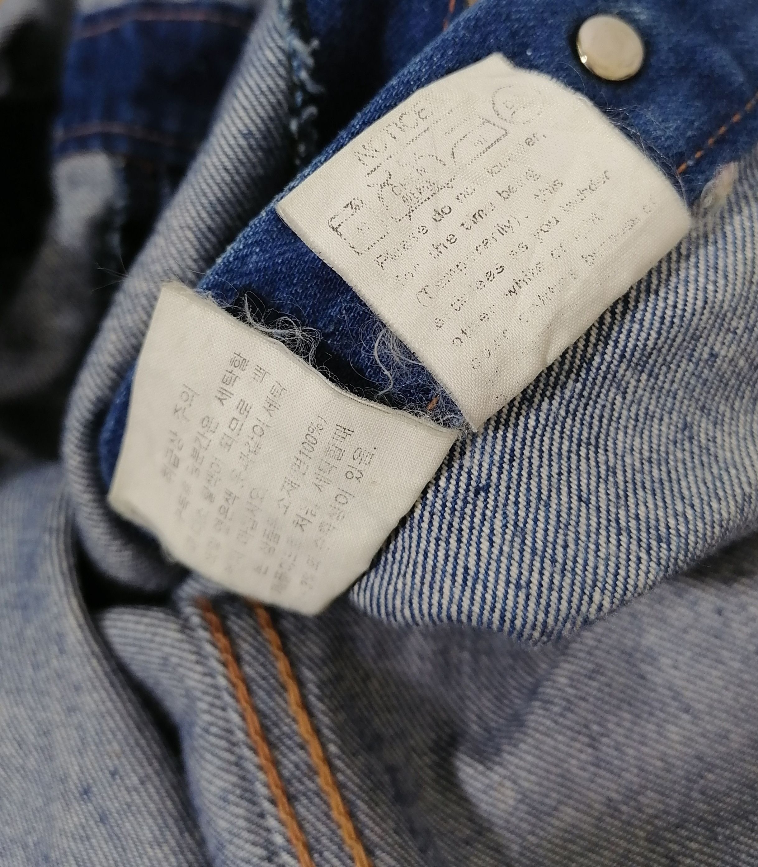 Japanese Brand Blueway Denim Jumpsuit Jeans Size US 38 / EU 54 - 6 Thumbnail