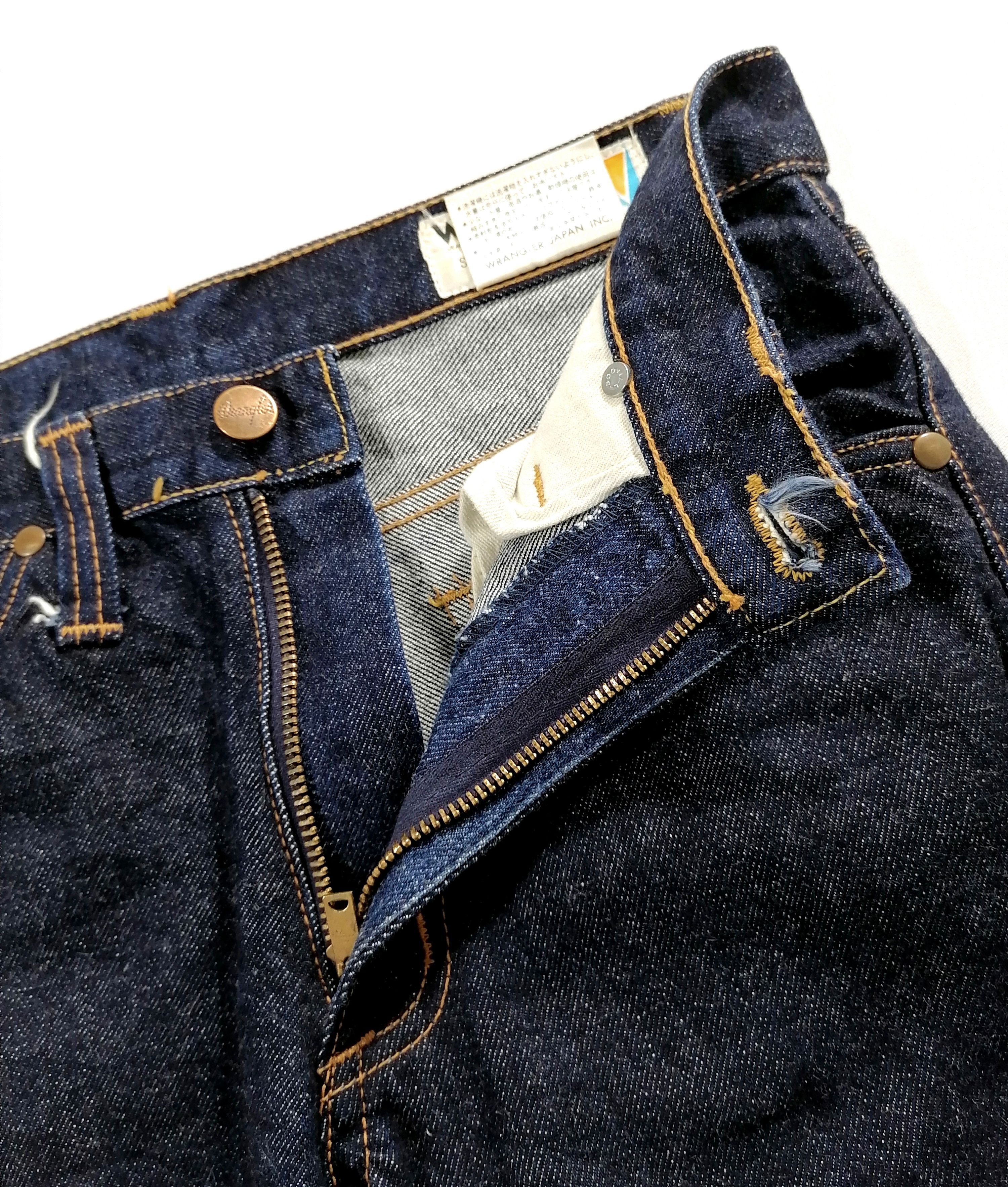 Japanese Brand × Wrangler Wrangler Slim Fit Denim Jeans Size US 28 / EU 44 - 4 Thumbnail