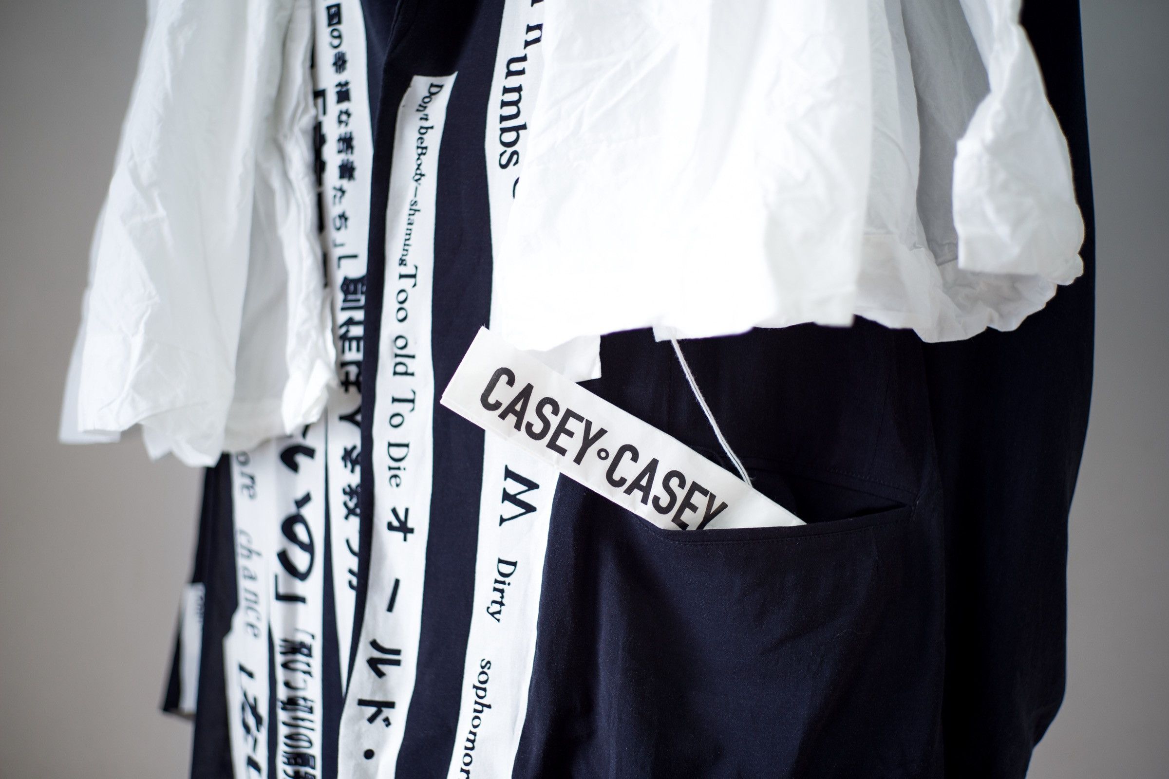 Casey Casey White Paper Cotton Scarf Size ONE SIZE - 4 Thumbnail