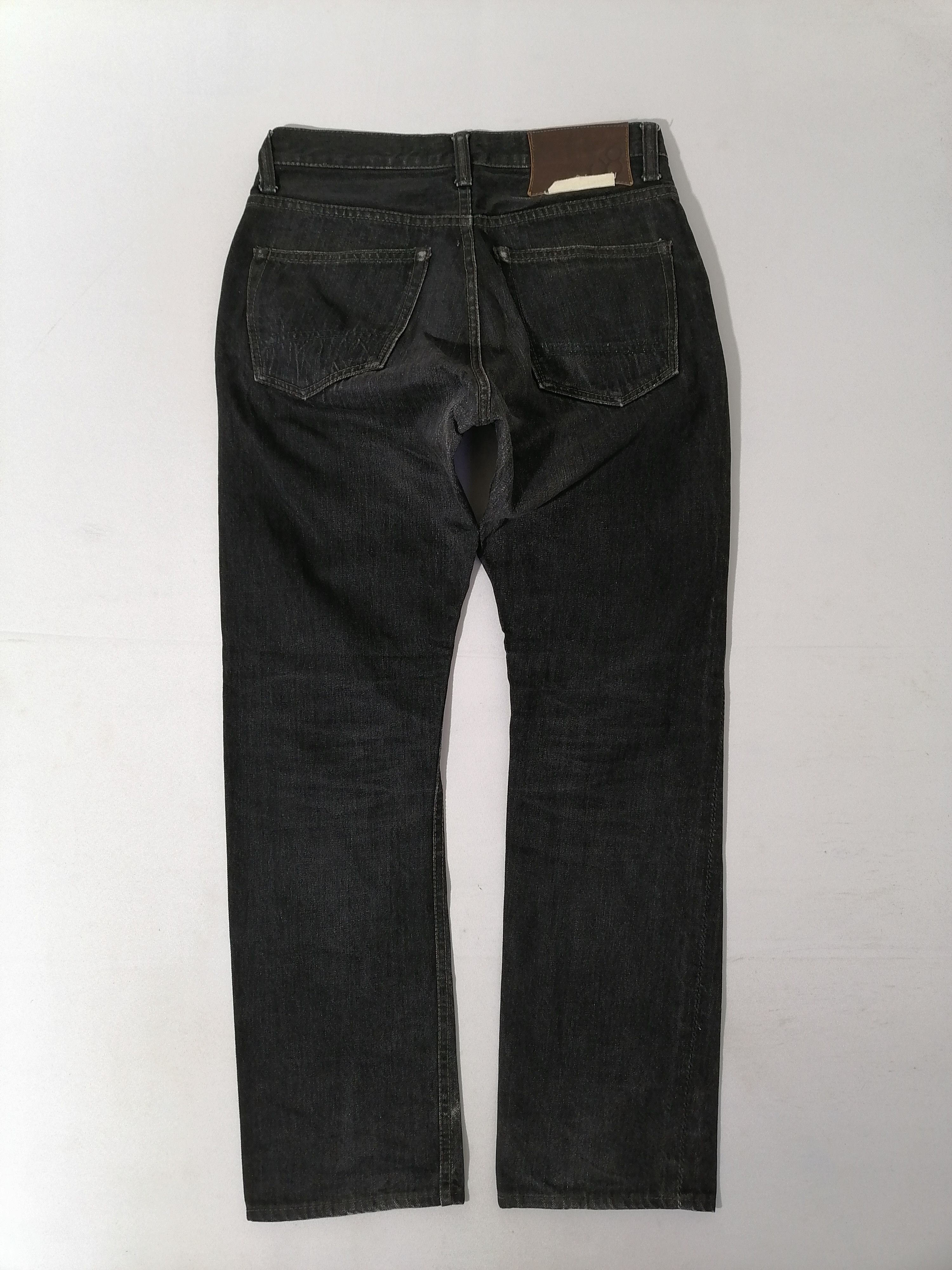 Japanese Brand Johnbull Selvedge Black Denim Jeans Size US 31 - 3 Thumbnail