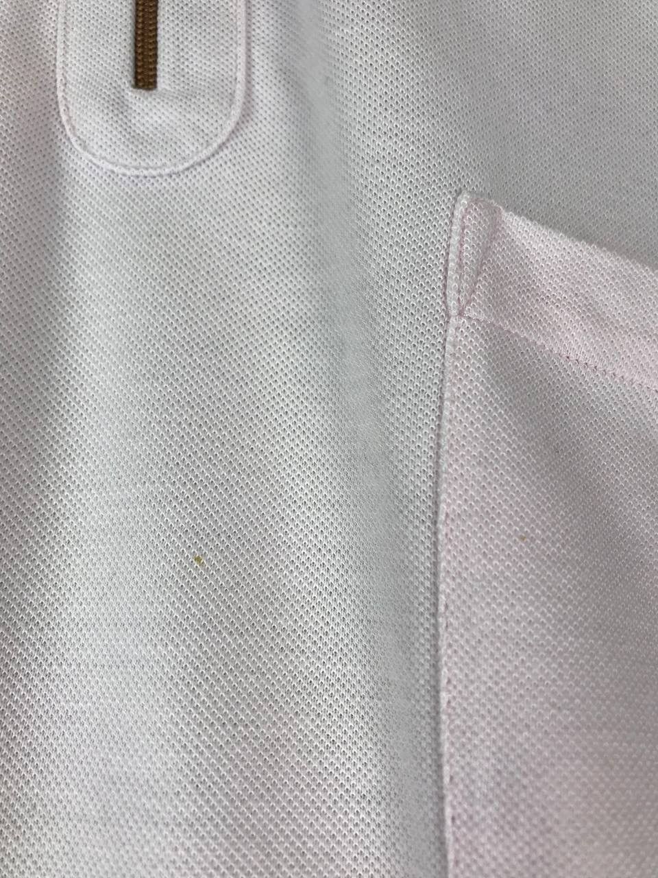 Brunello Cucinelli Brunello Cucinelli vintage luxury zip polo tee Size US XL / EU 56 / 4 - 9 Thumbnail