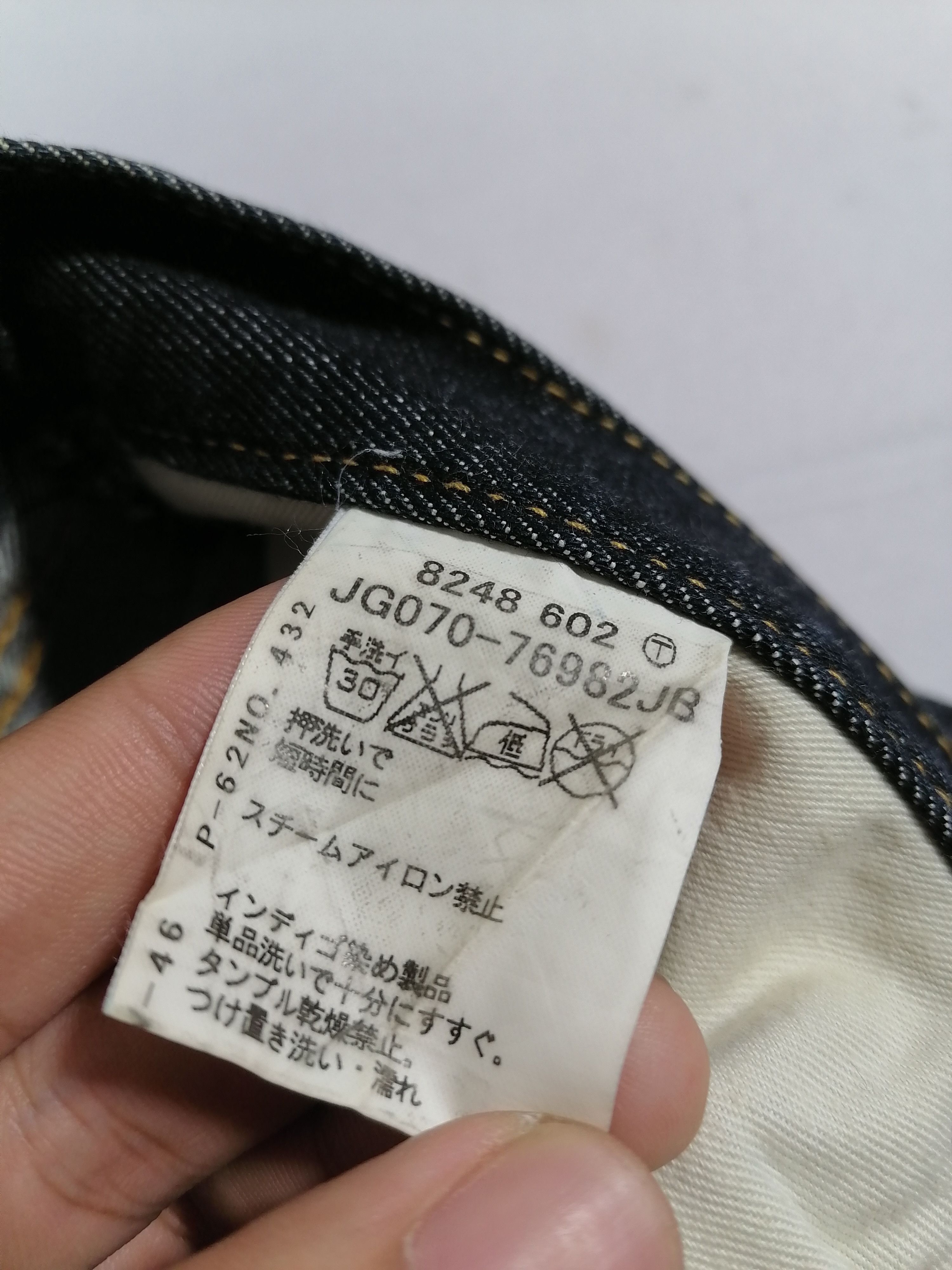 Designer × Japanese Brand × Takeo Kikuchi Takeo Kikuchi Button Pockets Denim Jeans Size 31" - 5 Thumbnail