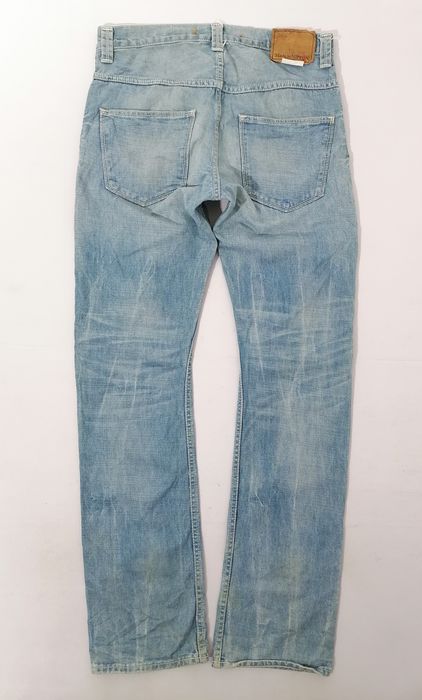 Japanese Brand Back Number Denim Jeans | Grailed