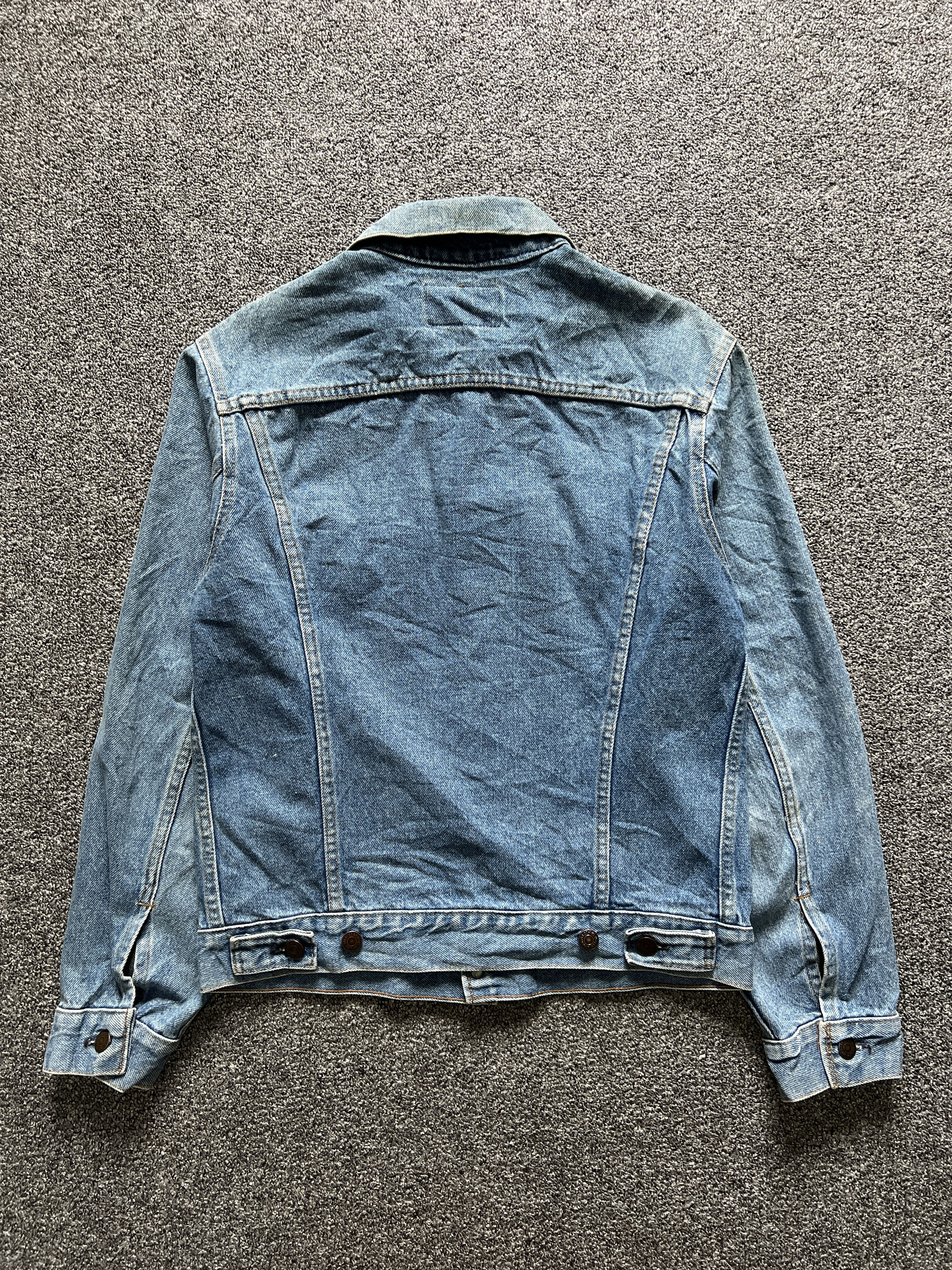Levi's Vintage Levis usa denim trucker jacket blue light wash Size US S / EU 44-46 / 1 - 7 Thumbnail