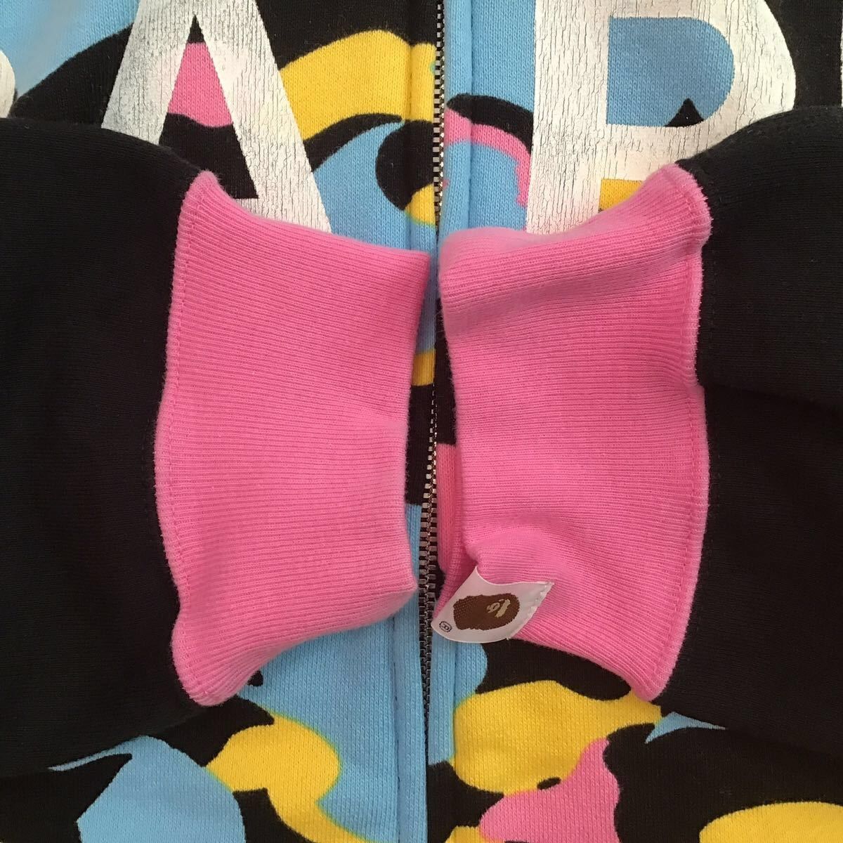 Bape BAPE cotton candy camo full zip hoodie multi camo ape NIGO Size US L / EU 52-54 / 3 - 5 Thumbnail