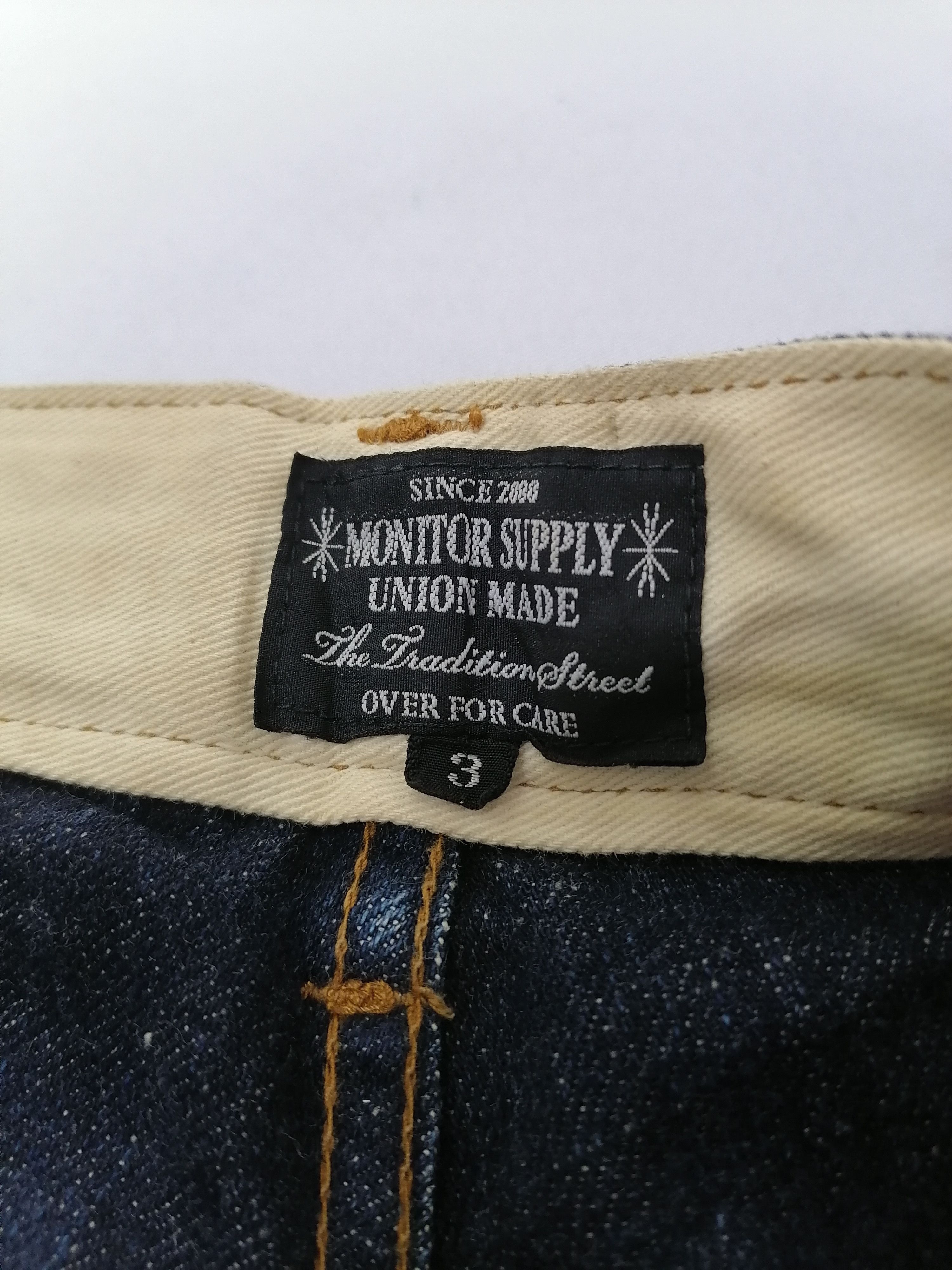 Japanese Brand Monitorgdw Nice Pocket Design Denim Jeans Size US 35 - 6 Thumbnail
