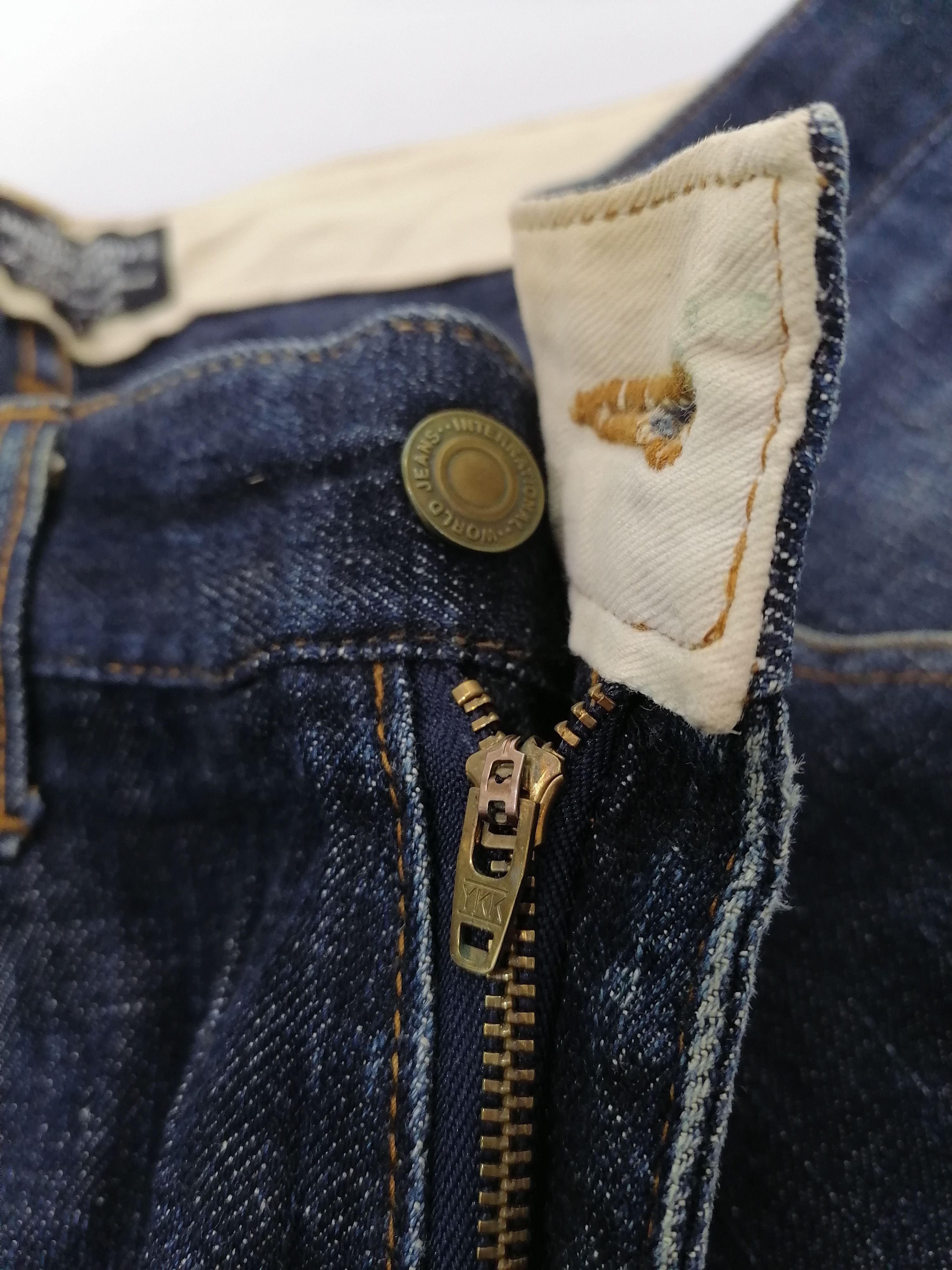 Japanese Brand Monitorgdw Nice Pocket Design Denim Jeans Size US 35 - 4 Thumbnail