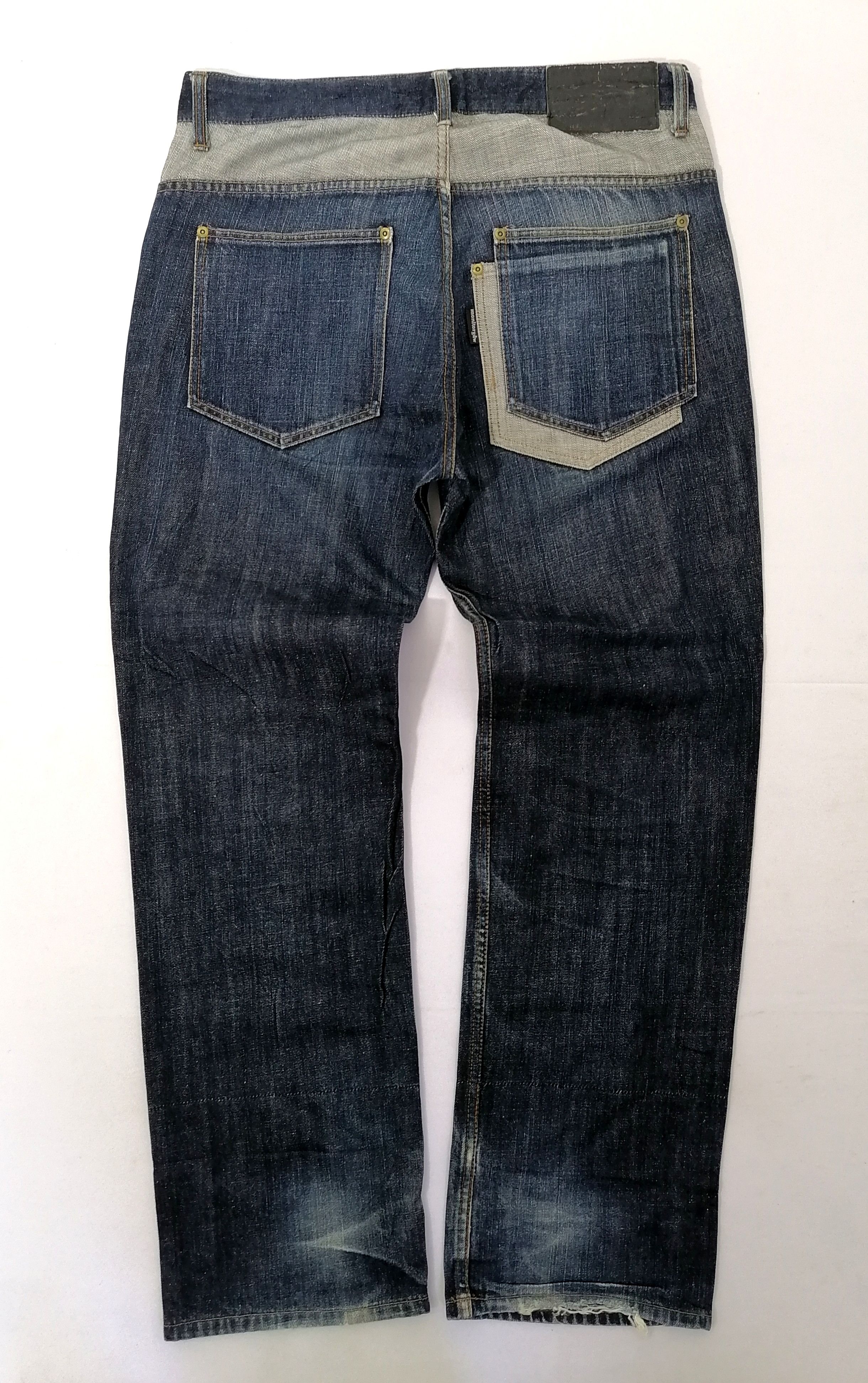 Japanese Brand Monitorgdw Nice Pocket Design Denim Jeans Size US 35 - 1 Thumbnail