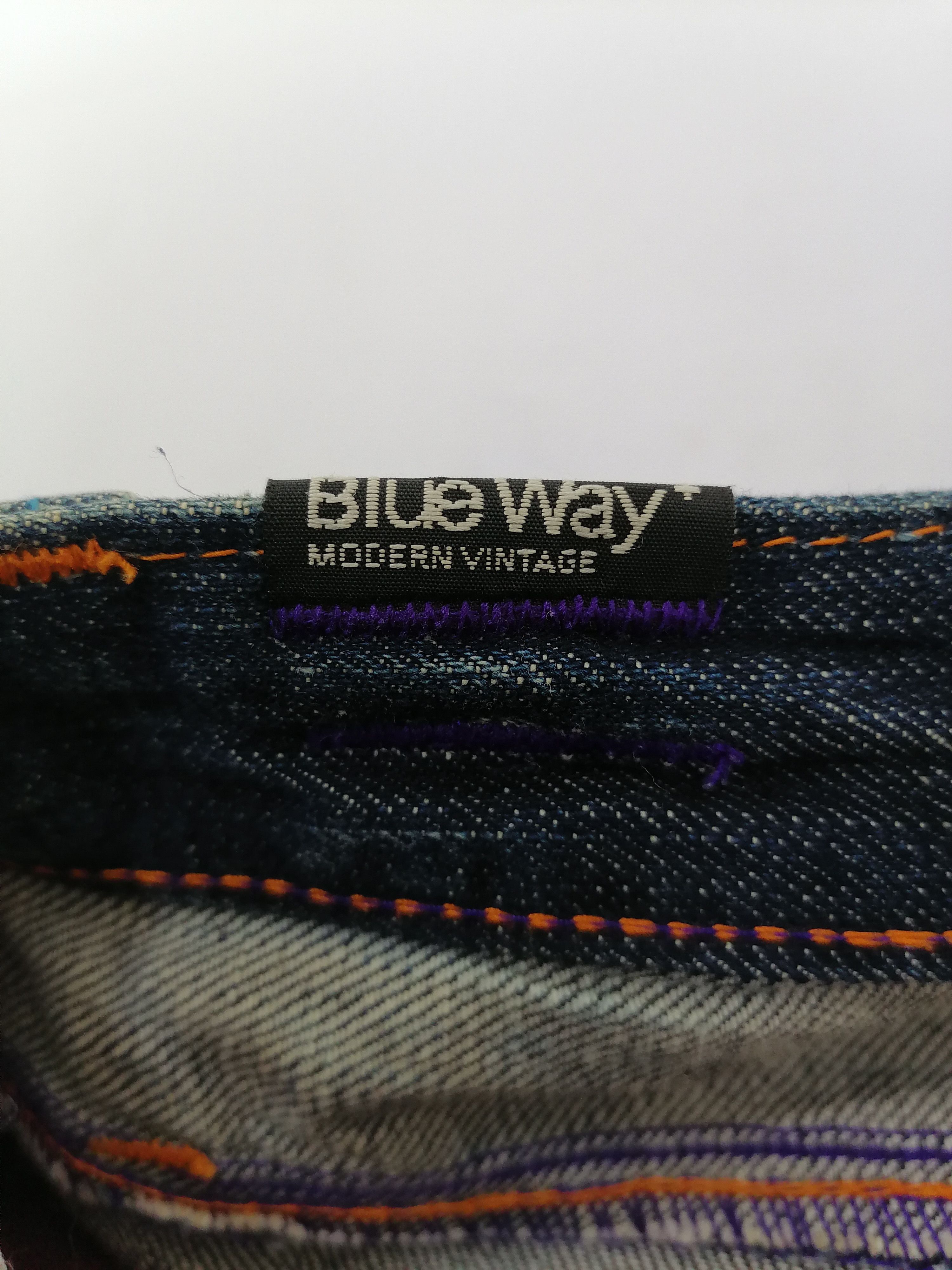 Japanese Brand Union Made Blue Way Modern Vintage Jeans Size US 29 - 6 Thumbnail