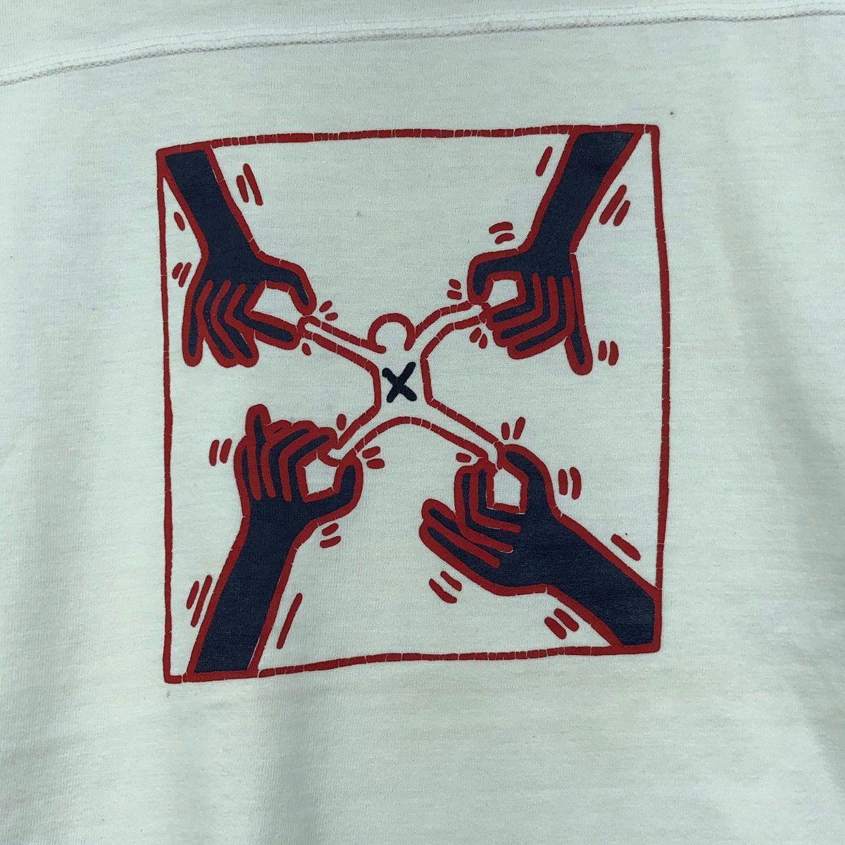Keith Haring VINTAGE KEITH HARING ESTATE POP ARTS THE JAMS T-SHIRTS Size US M / EU 48-50 / 2 - 4 Thumbnail