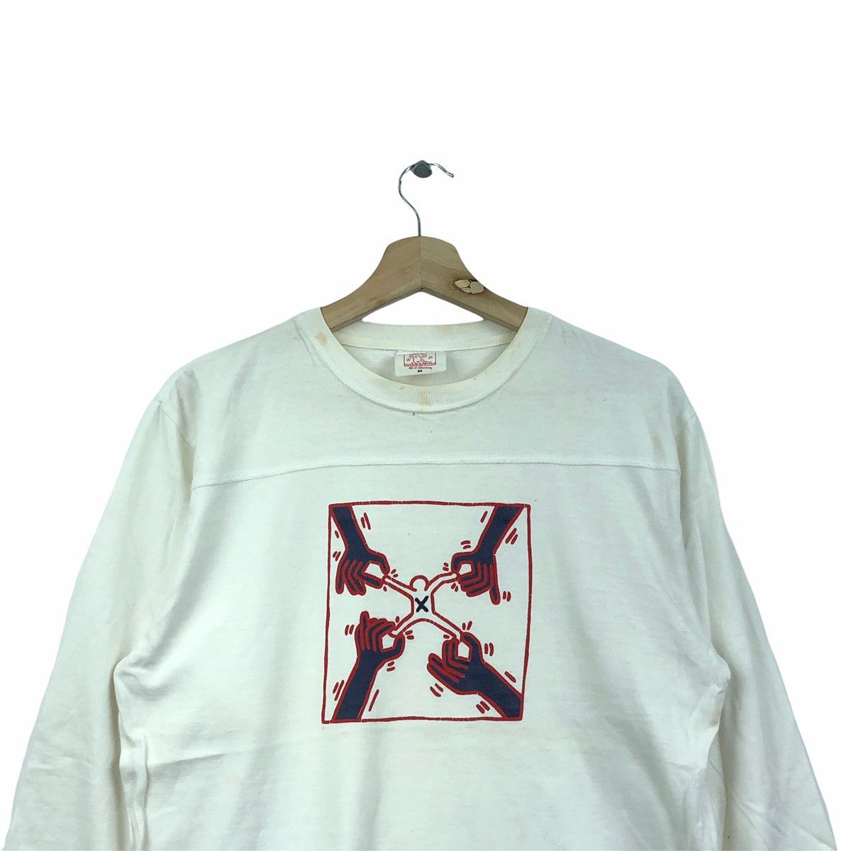 Keith Haring VINTAGE KEITH HARING ESTATE POP ARTS THE JAMS T-SHIRTS Size US M / EU 48-50 / 2 - 3 Thumbnail