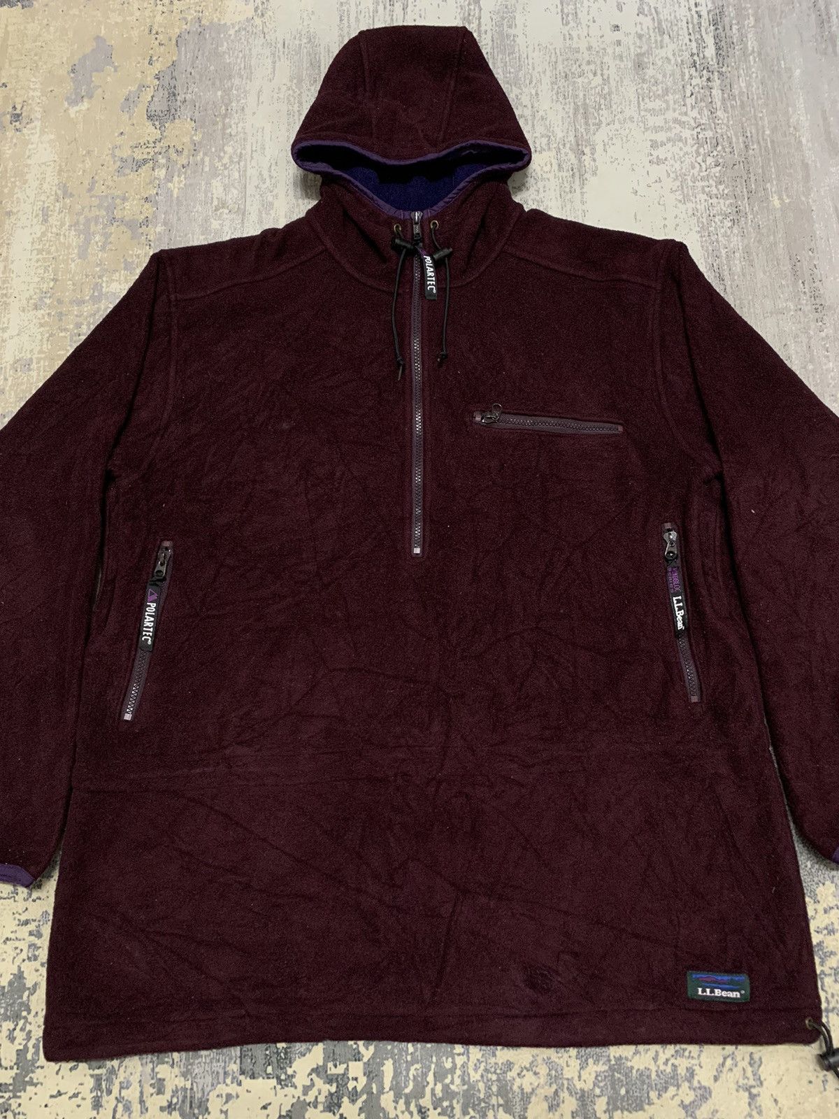 L.L. Bean Vintage L.L Bean Fleece Pullover Polartec Jacket XL Size US XL / EU 56 / 4 - 3 Thumbnail