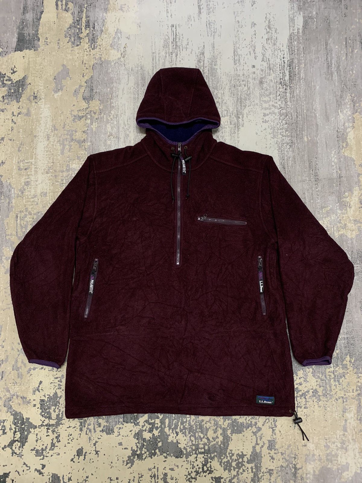 L.L. Bean Vintage L.L Bean Fleece Pullover Polartec Jacket XL Size US XL / EU 56 / 4 - 1 Thumbnail