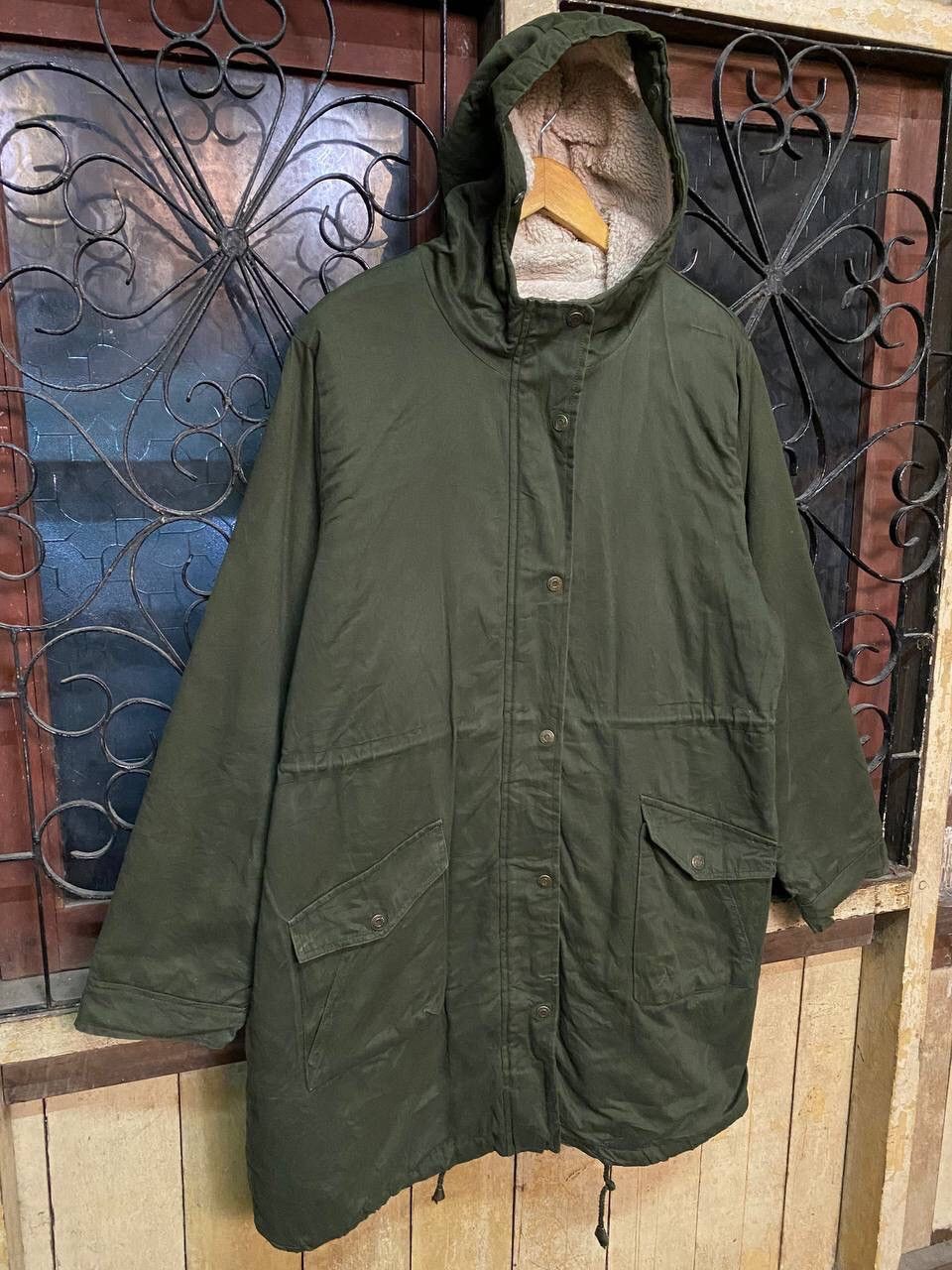 Japanese Brand KILORUAN FLEECE LINED PARKA Size US XL / EU 56 / 4 - 4 Thumbnail