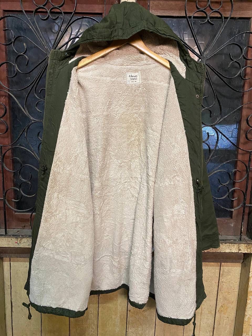 Japanese Brand KILORUAN FLEECE LINED PARKA Size US XL / EU 56 / 4 - 9 Thumbnail
