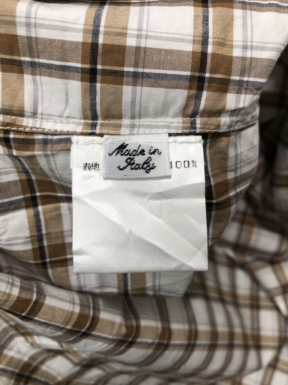 Finamore Finamore Napoli Plaid Shirt Size US M / EU 48-50 / 2 - 6 Thumbnail