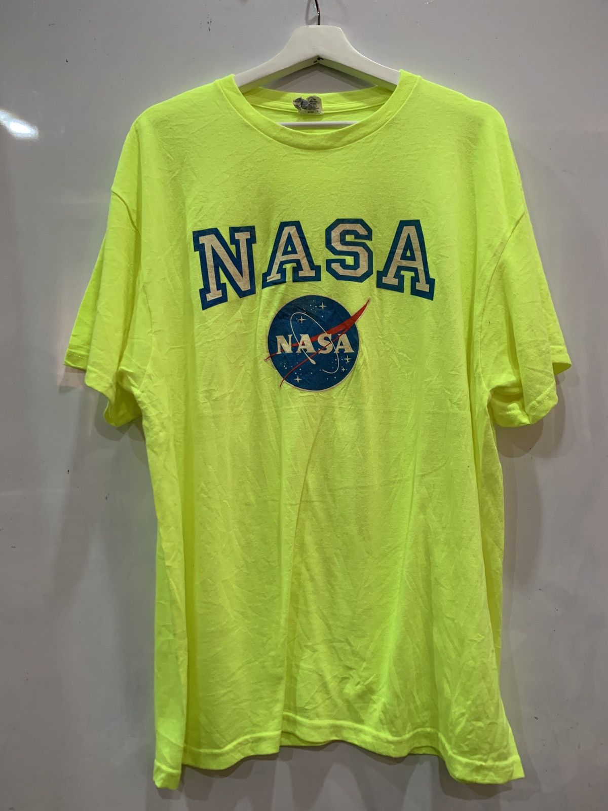 image of Vintage Nasa Vd17 in Light Green, Men's (Size XL)