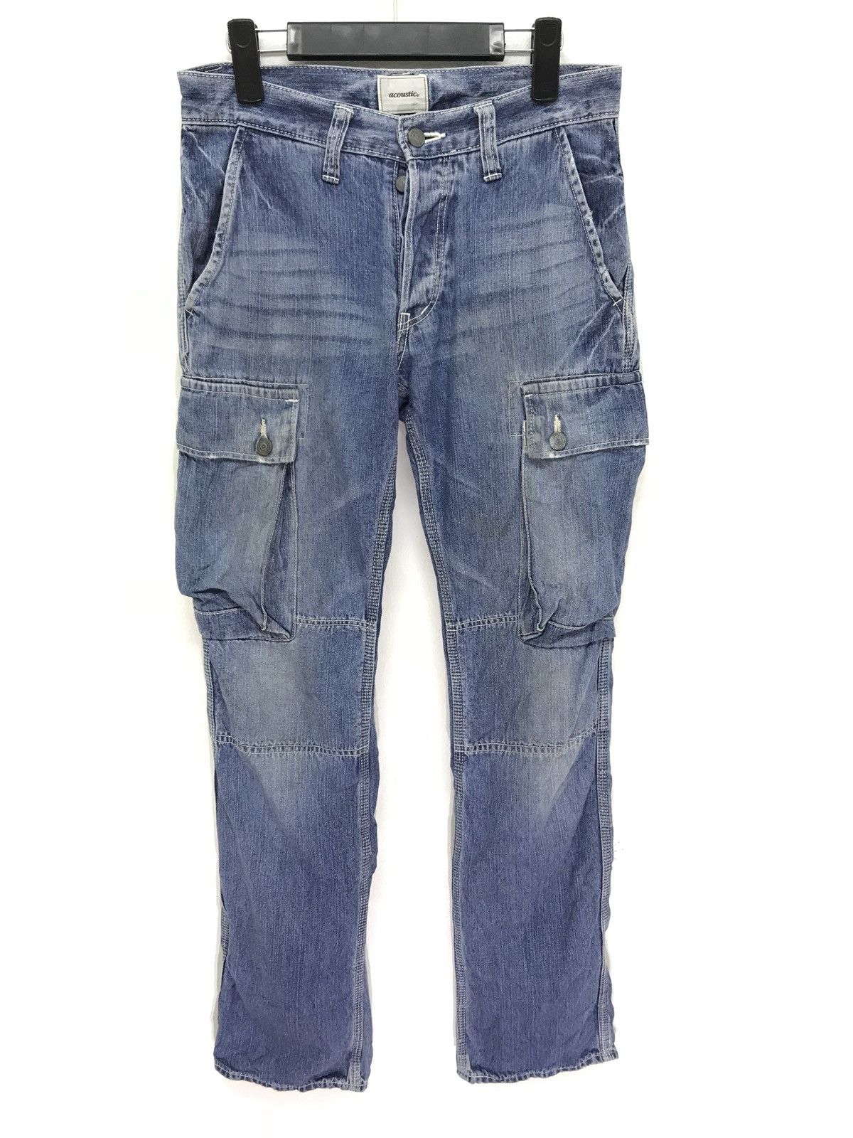 Made in Japan Acoustic Denim Cargo Pant Slim