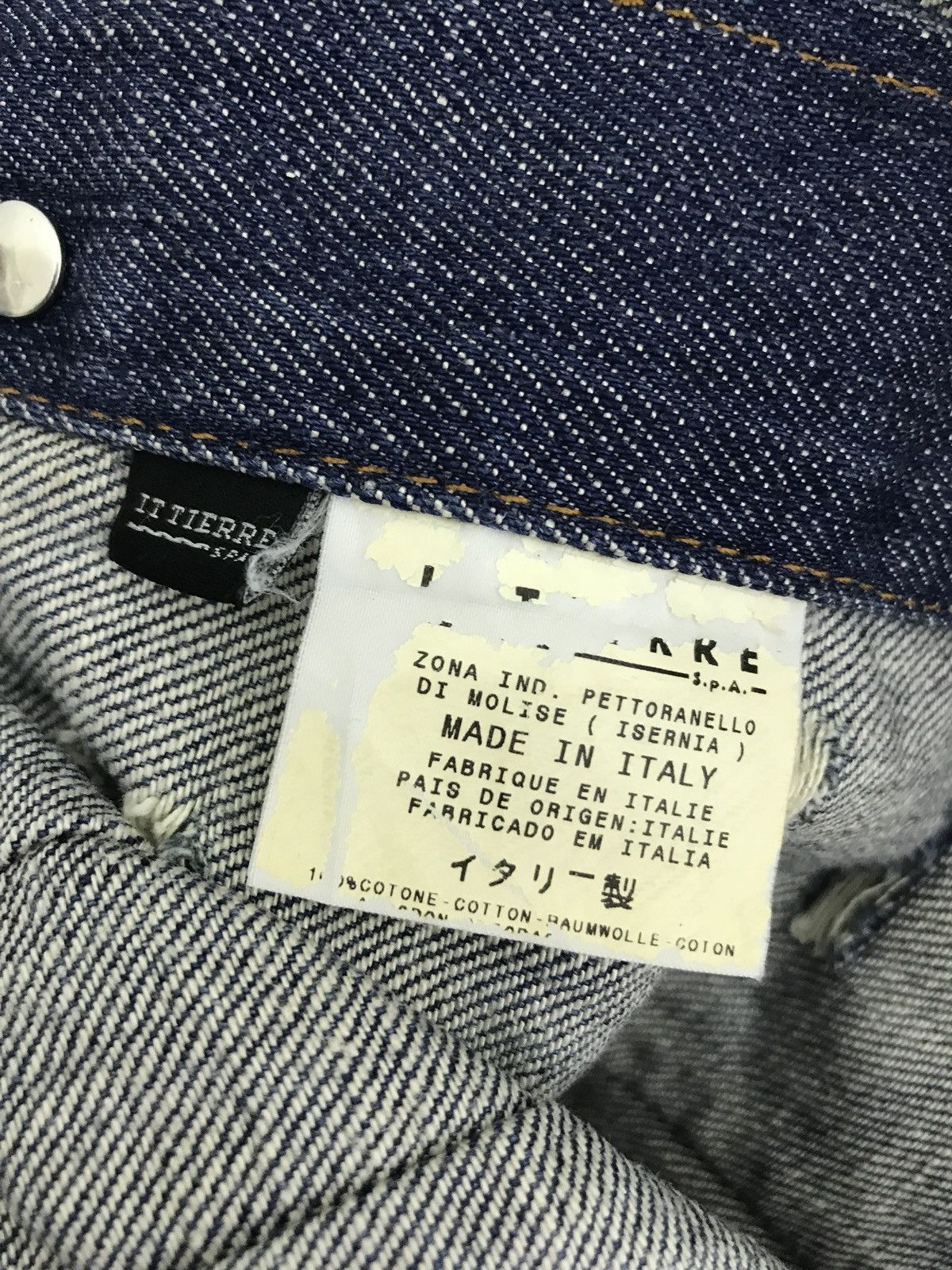 Dolce & Gabbana D&G Dolce & Gabbana Distressed Denim Jacket Two Tone 6🟩3 Size US M / EU 48-50 / 2 - 10 Thumbnail