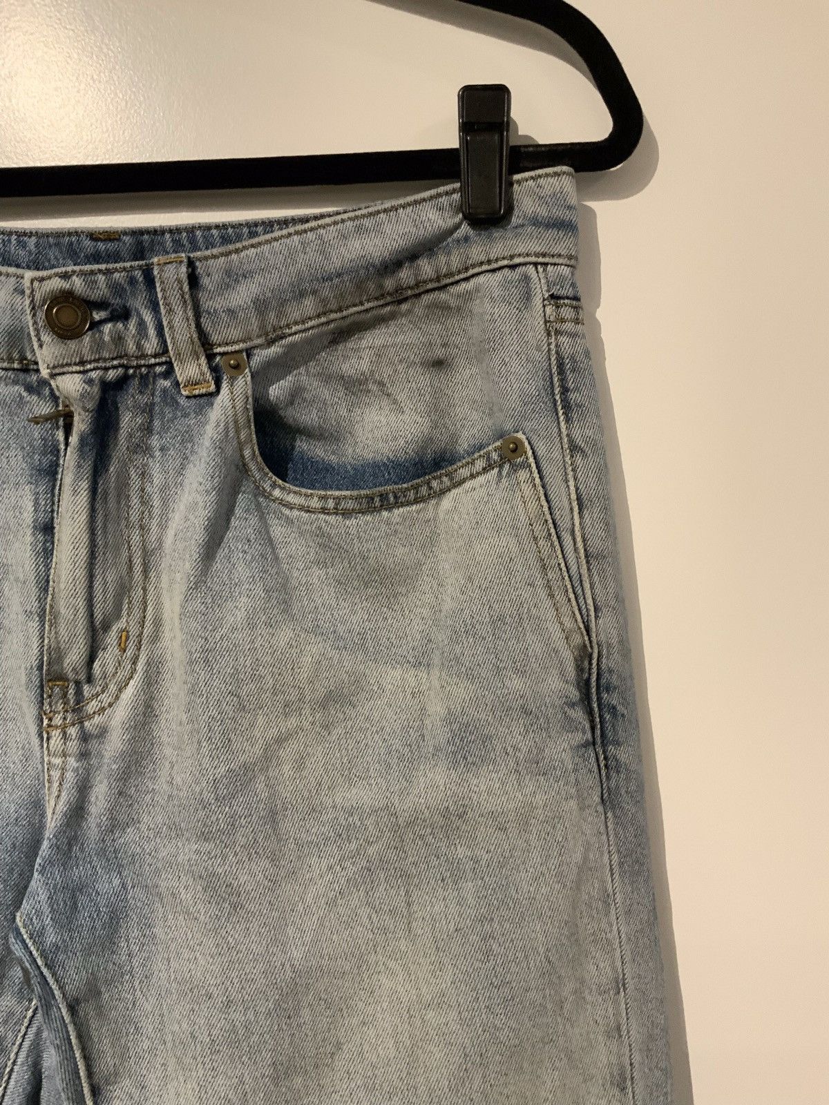 Saint Laurent Paris SS17 D02 in Light Faded Blue Wash Size US 30 / EU 46 - 3 Thumbnail