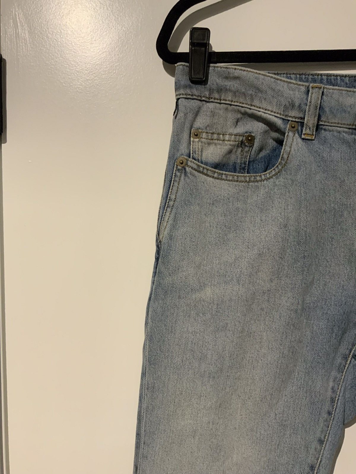 Saint Laurent Paris SS17 D02 in Light Faded Blue Wash Size US 30 / EU 46 - 2 Thumbnail