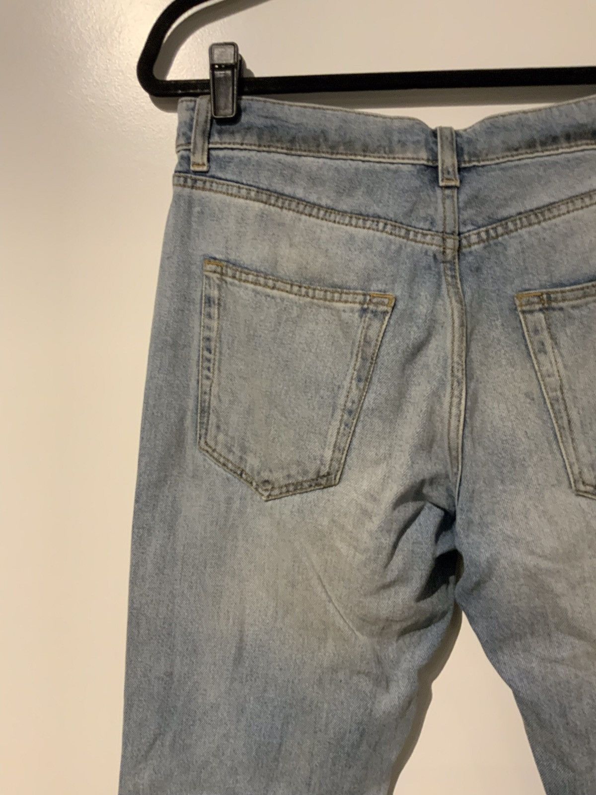 Saint Laurent Paris SS17 D02 in Light Faded Blue Wash Size US 30 / EU 46 - 5 Thumbnail