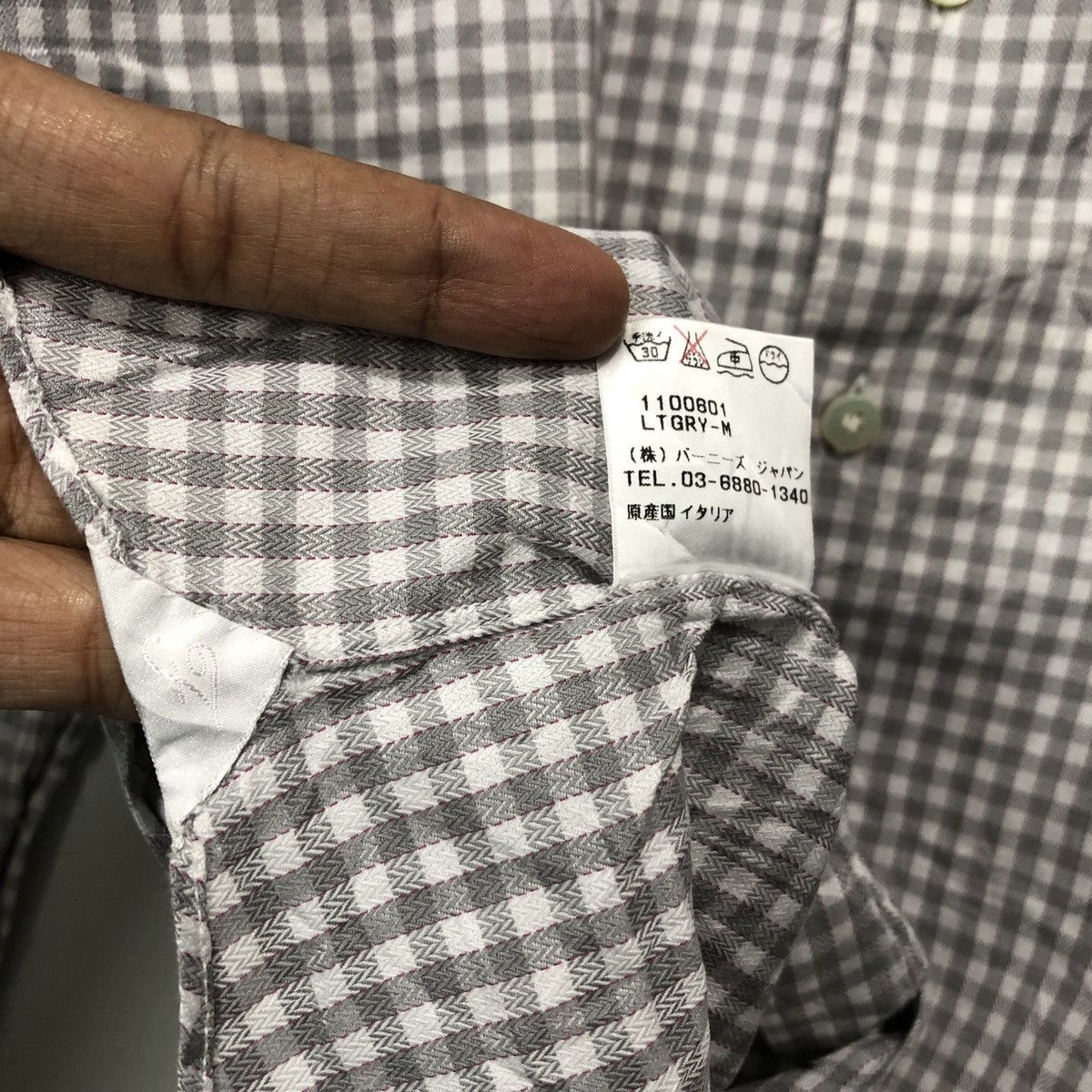 Finamore Finamore Napoli Plaid Shirt Size US M / EU 48-50 / 2 - 8 Thumbnail