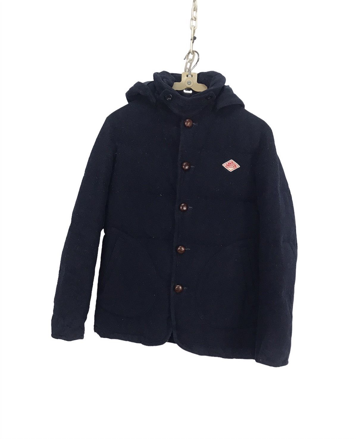 Danton Danton wool button up hoodie jacket Size M / US 6-8 / IT 42-44 - 1 Thumbnail