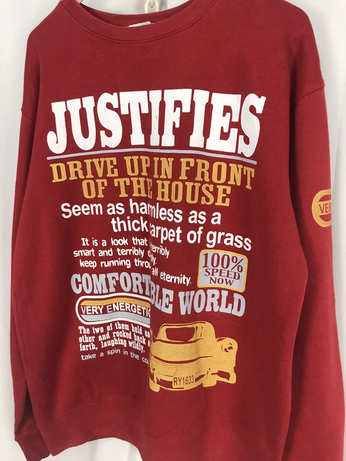 Japanese Brand Spellout printed sweatshirt Size US M / EU 48-50 / 2 - 3 Thumbnail
