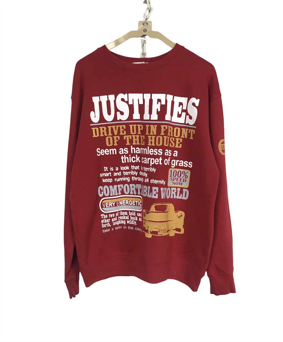 Japanese Brand Spellout printed sweatshirt Size US M / EU 48-50 / 2 - 1 Thumbnail