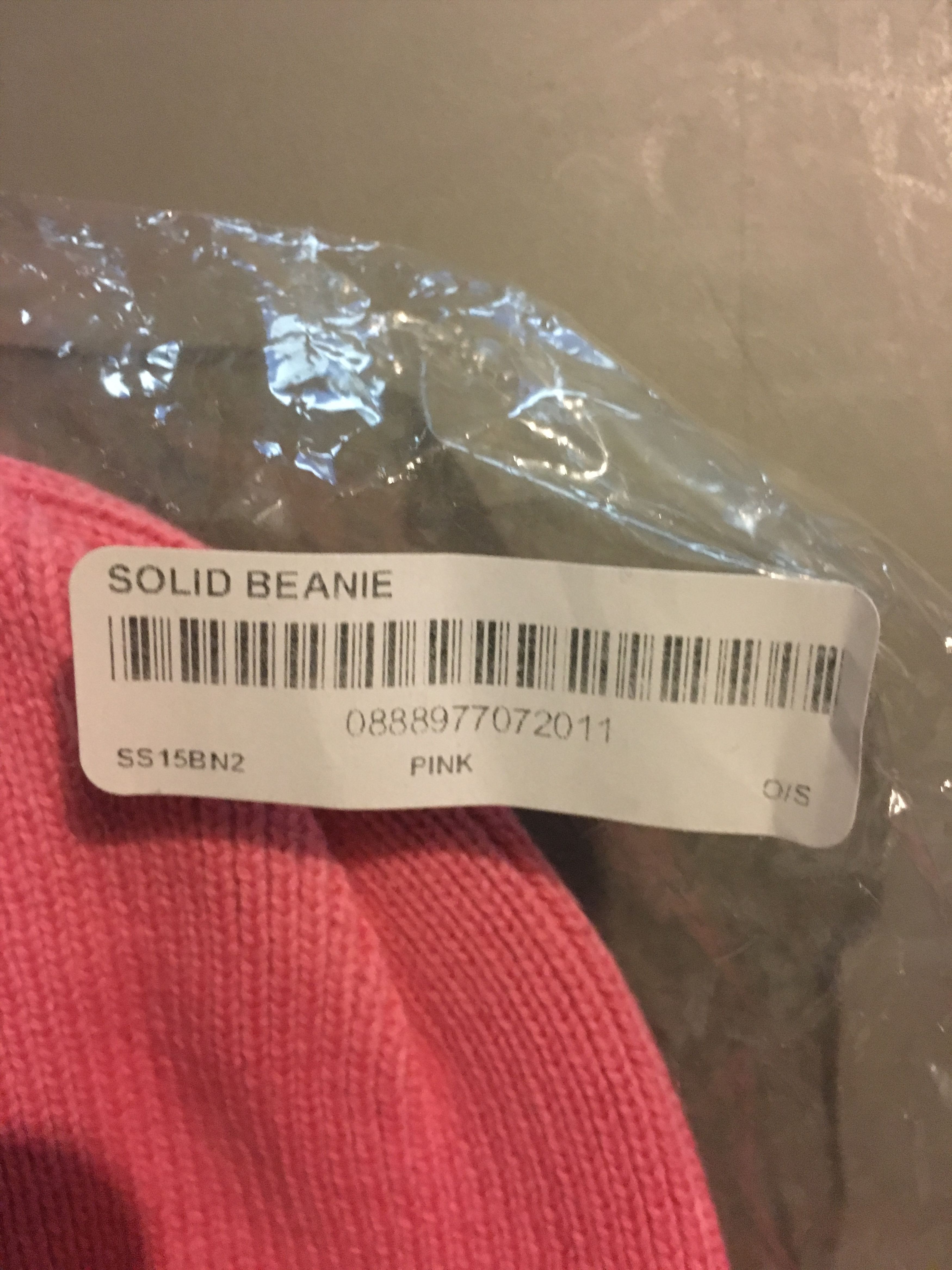 Supreme Supreme Solid Beanie Pink SS15 Size ONE SIZE - 2 Thumbnail