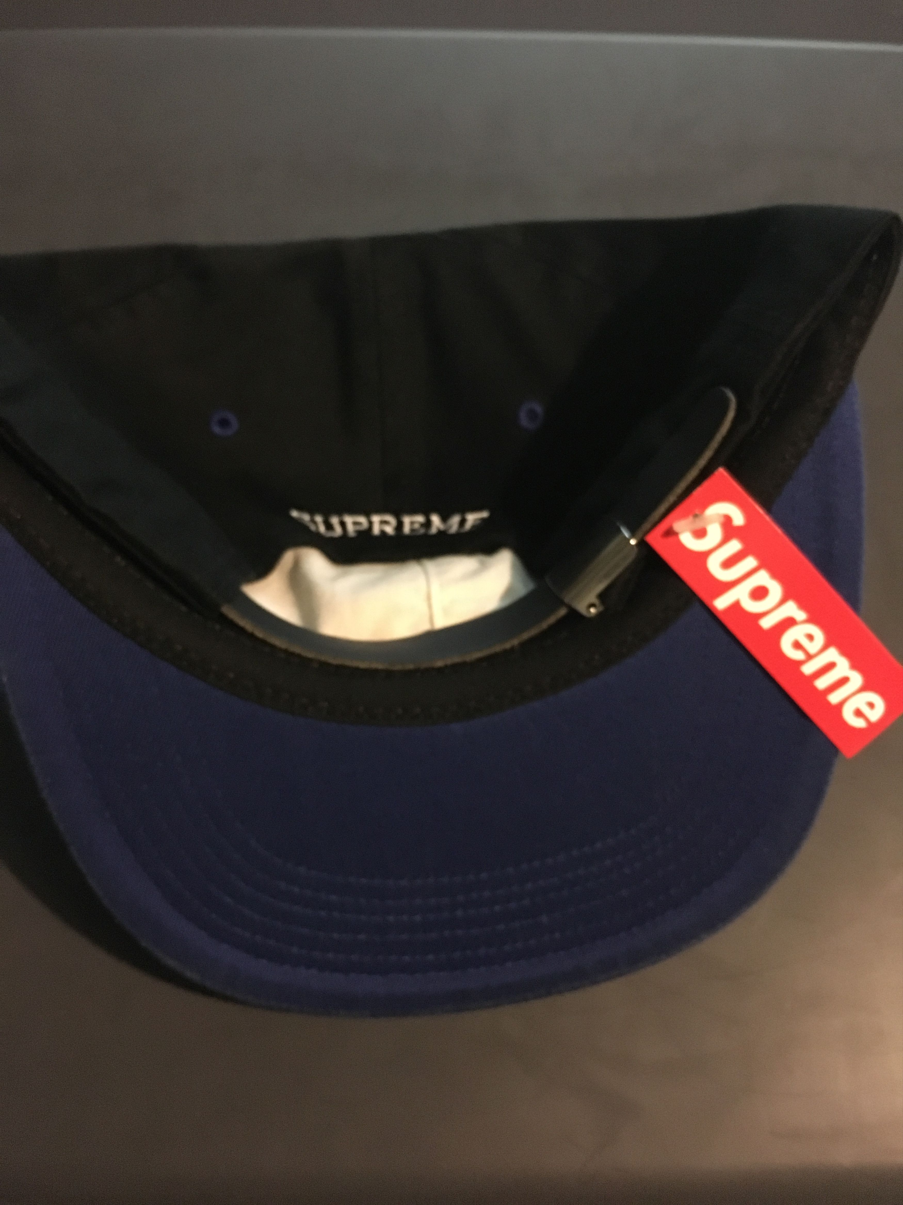 Supreme Supreme Washed S logo 6 Panel Black SS16 Size ONE SIZE - 2 Thumbnail