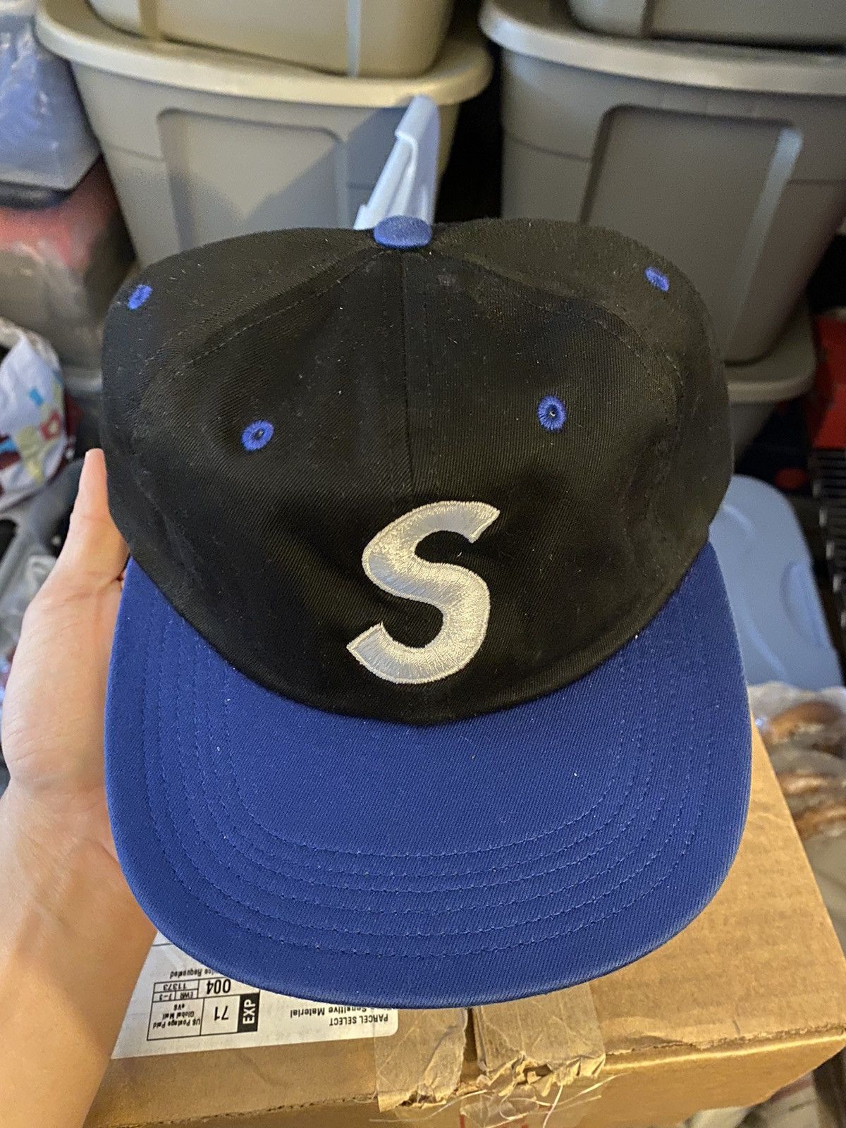 Supreme Supreme Washed S logo 6 Panel Black SS16 Size ONE SIZE - 5 Thumbnail