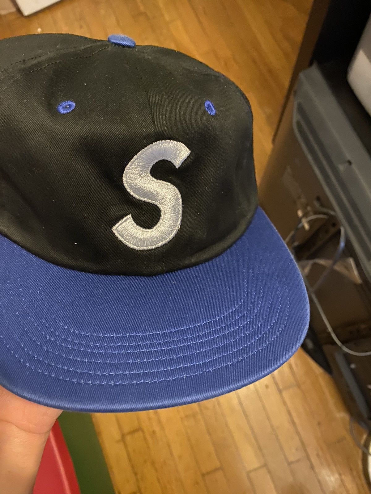 Supreme Supreme Washed S logo 6 Panel Black SS16 Size ONE SIZE - 7 Thumbnail