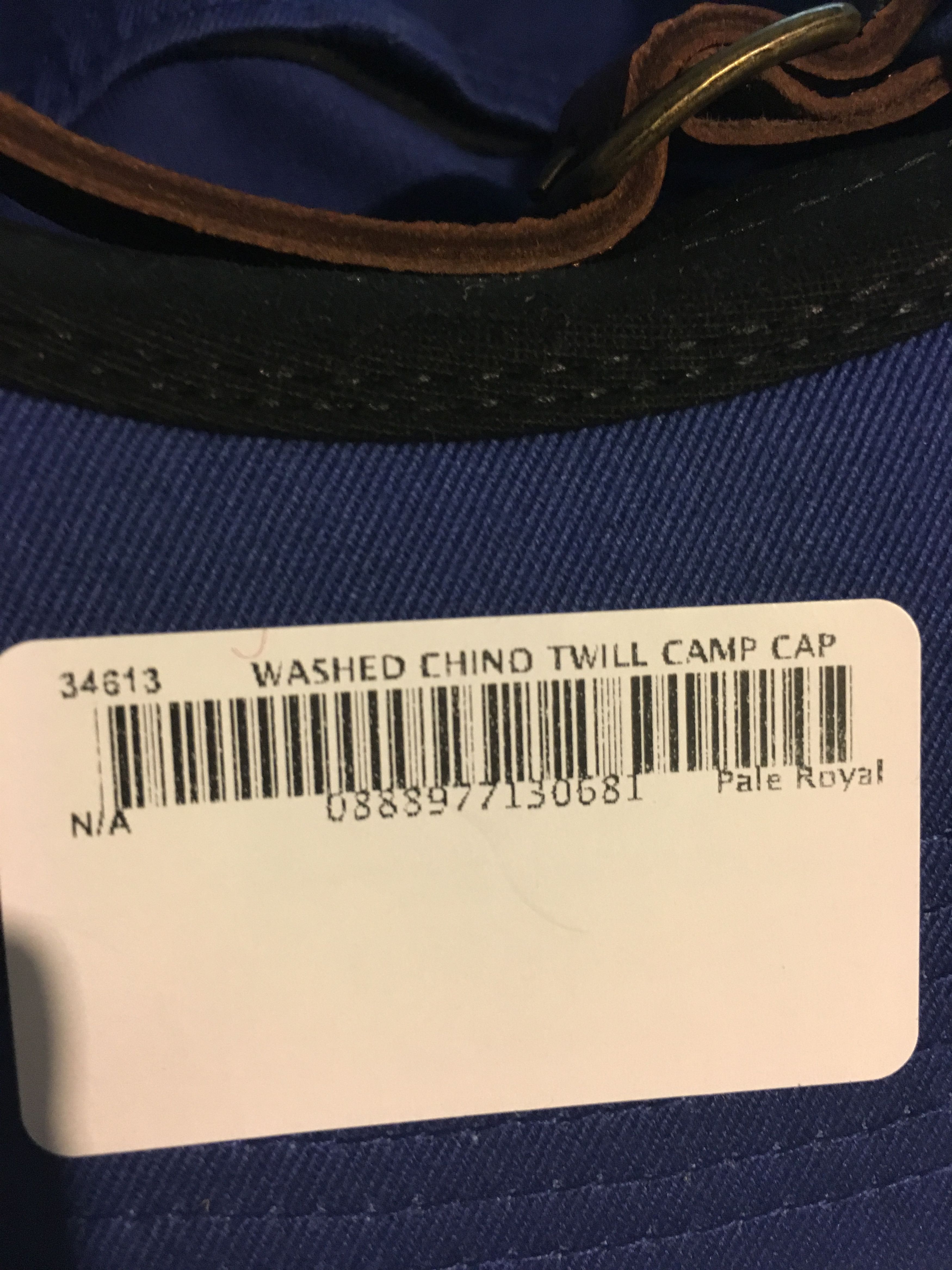 Supreme Supreme Washed Chino Twill Camp Cap Pale Royal SS16 Size ONE SIZE - 3 Thumbnail
