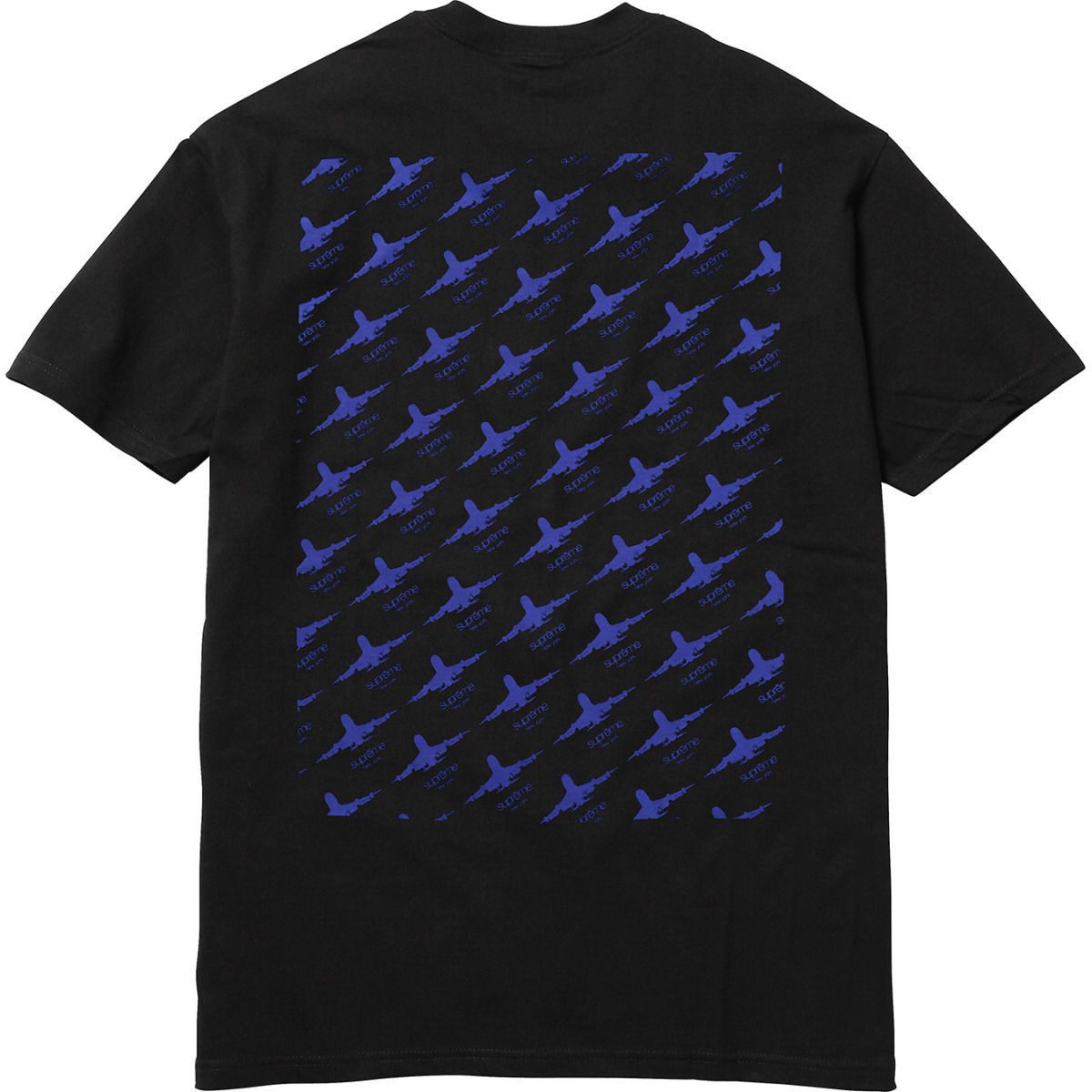 Supreme Supreme Planes Logo Tee Black Small FW15 Size US S / EU 44-46 / 1 - 1 Thumbnail